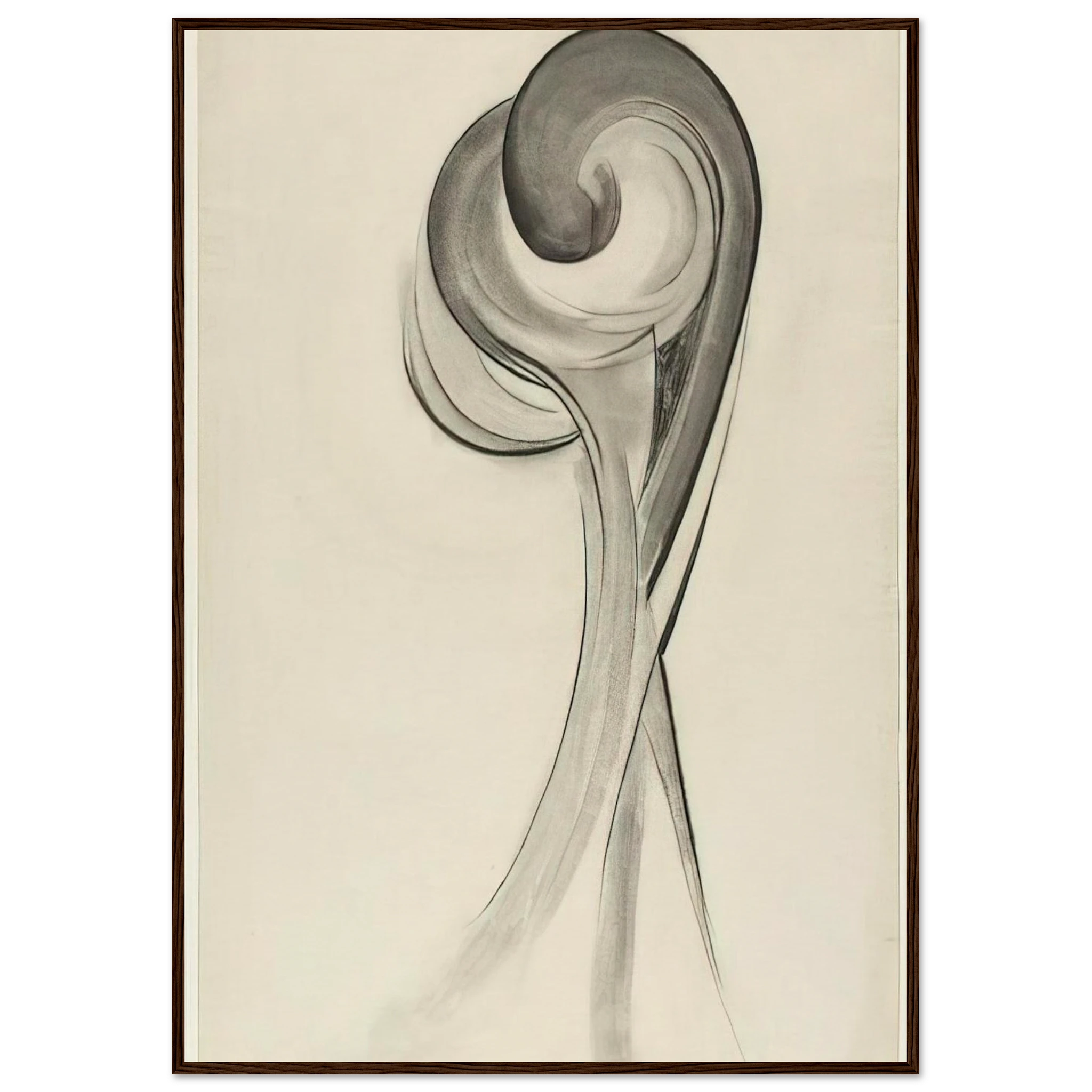 Drawing XII Framed Poster | Georgia O'Keeffe Framed Prints Wall Art | Georgia O Keeffe Prints