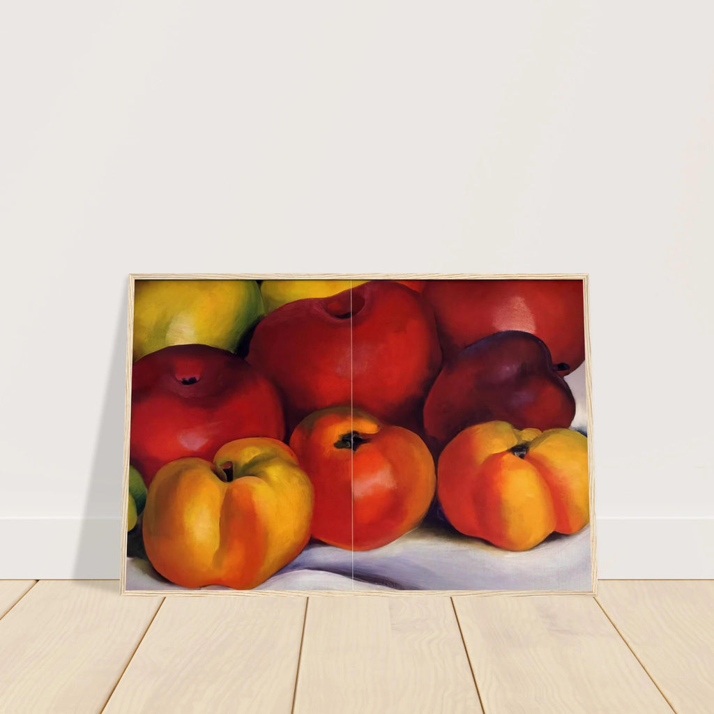 Apple Family Framed Poster | Georgia O'Keeffe Framed Prints Wall Art | Georgia O Keeffe Prints