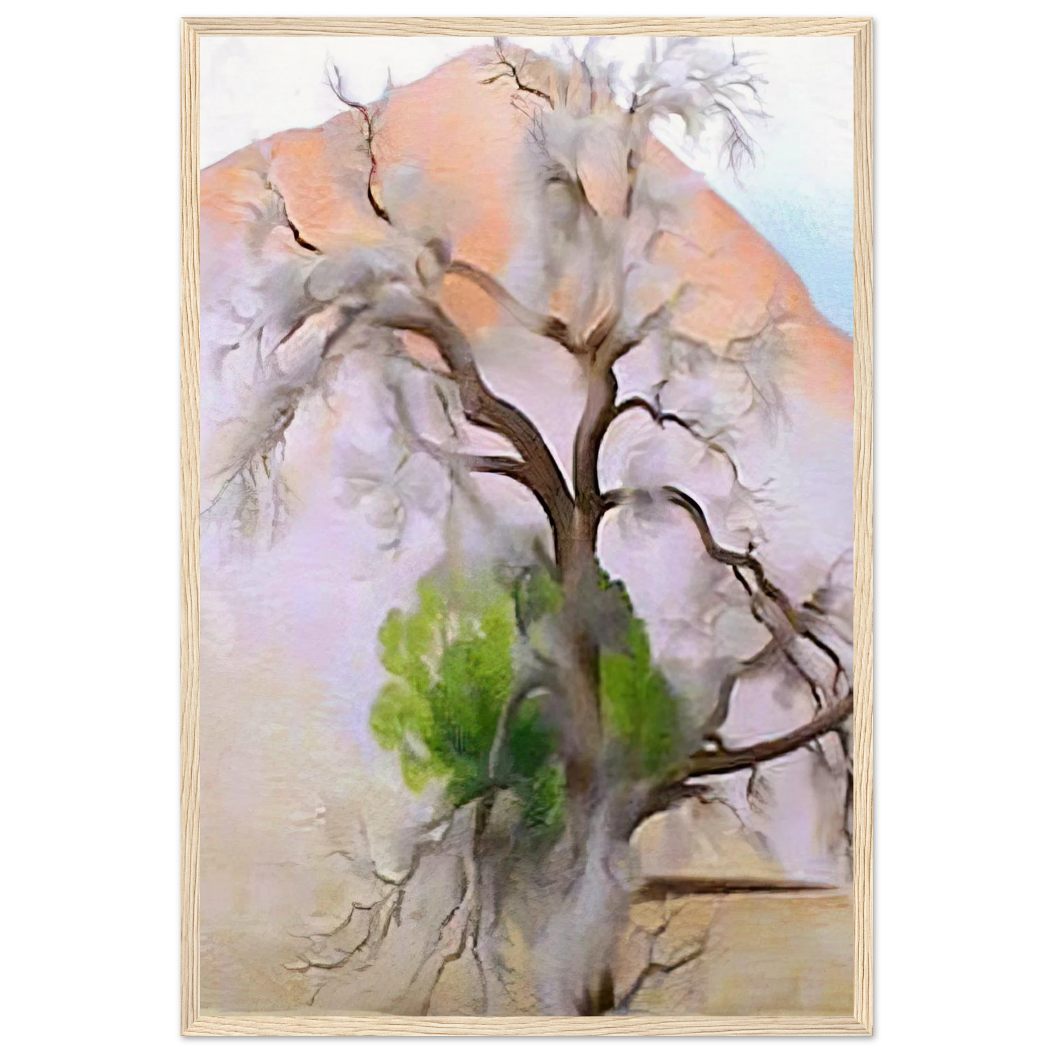 Pinons with Cedar Framed Poster | Georgia O'Keeffe Framed Prints Wall Art | Georgia O Keeffe Prints