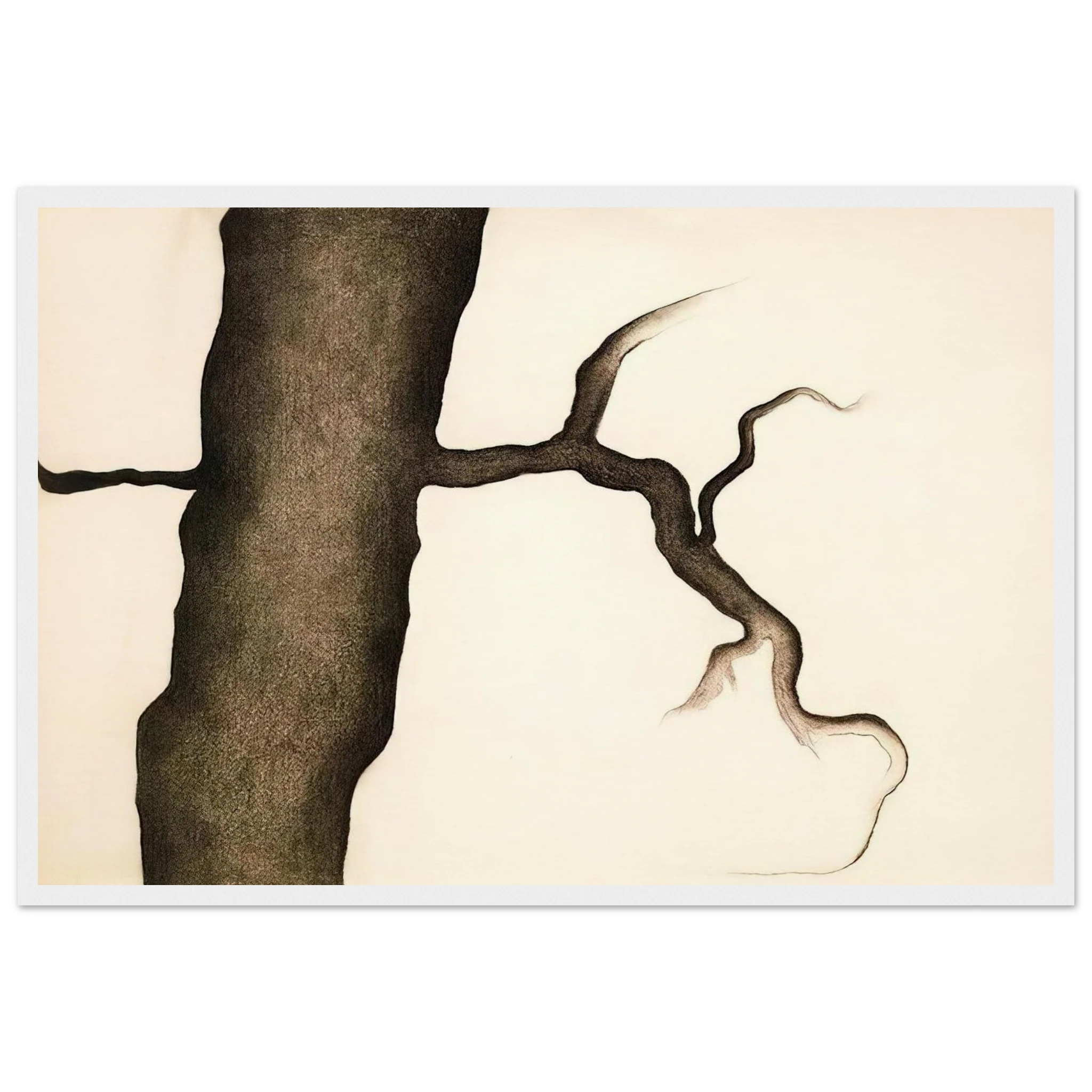 Drawing III Framed Poster | Georgia O'Keeffe Framed Prints Wall Art | Georgia O Keeffe Prints