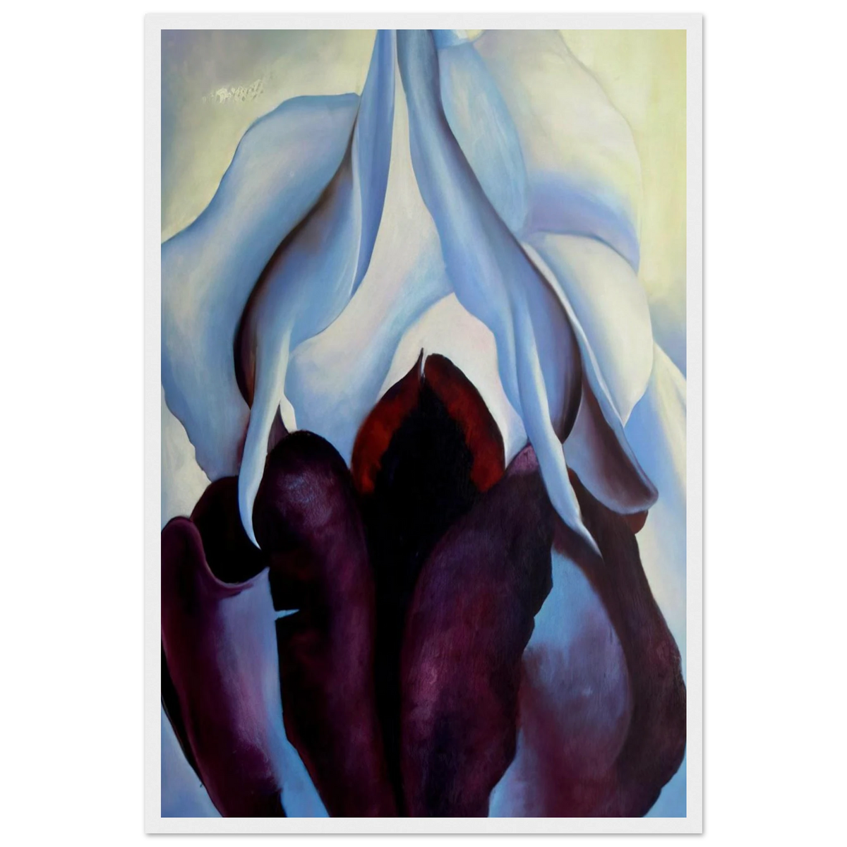 Flower of Life Framed Poster | Georgia O'Keeffe Framed Prints Wall Art | Georgia O Keeffe Prints