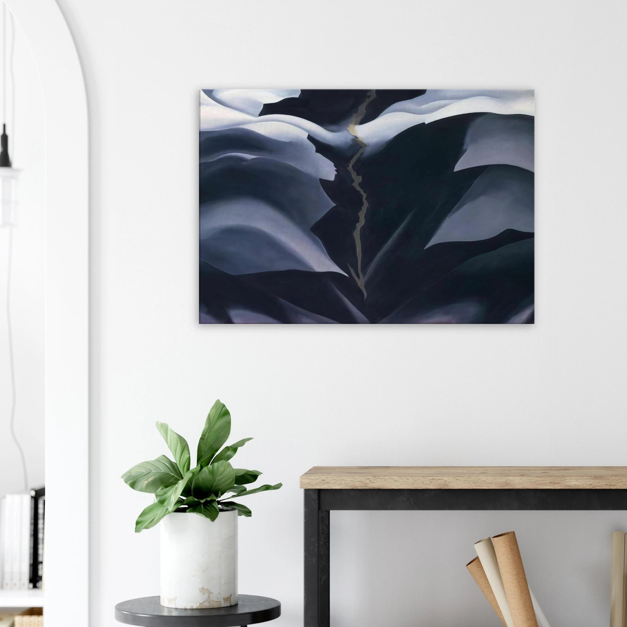 Black Place II Canvas | Georgia O'Keeffe Canvas | Georgia O Keeffe Prints