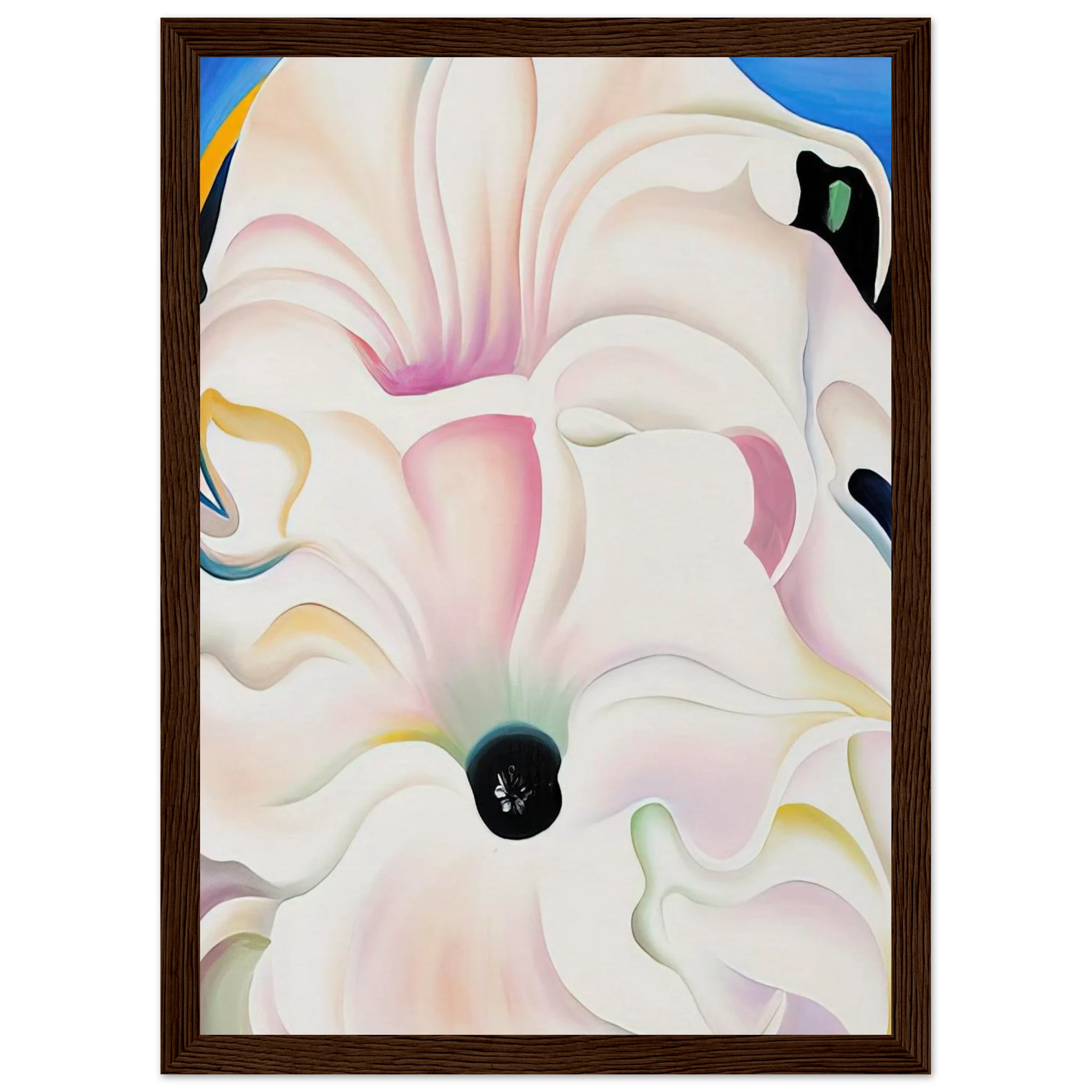 Bella Donna Framed Poster | Georgia O'Keeffe Framed Prints Wall Art | Georgia O Keeffe Prints