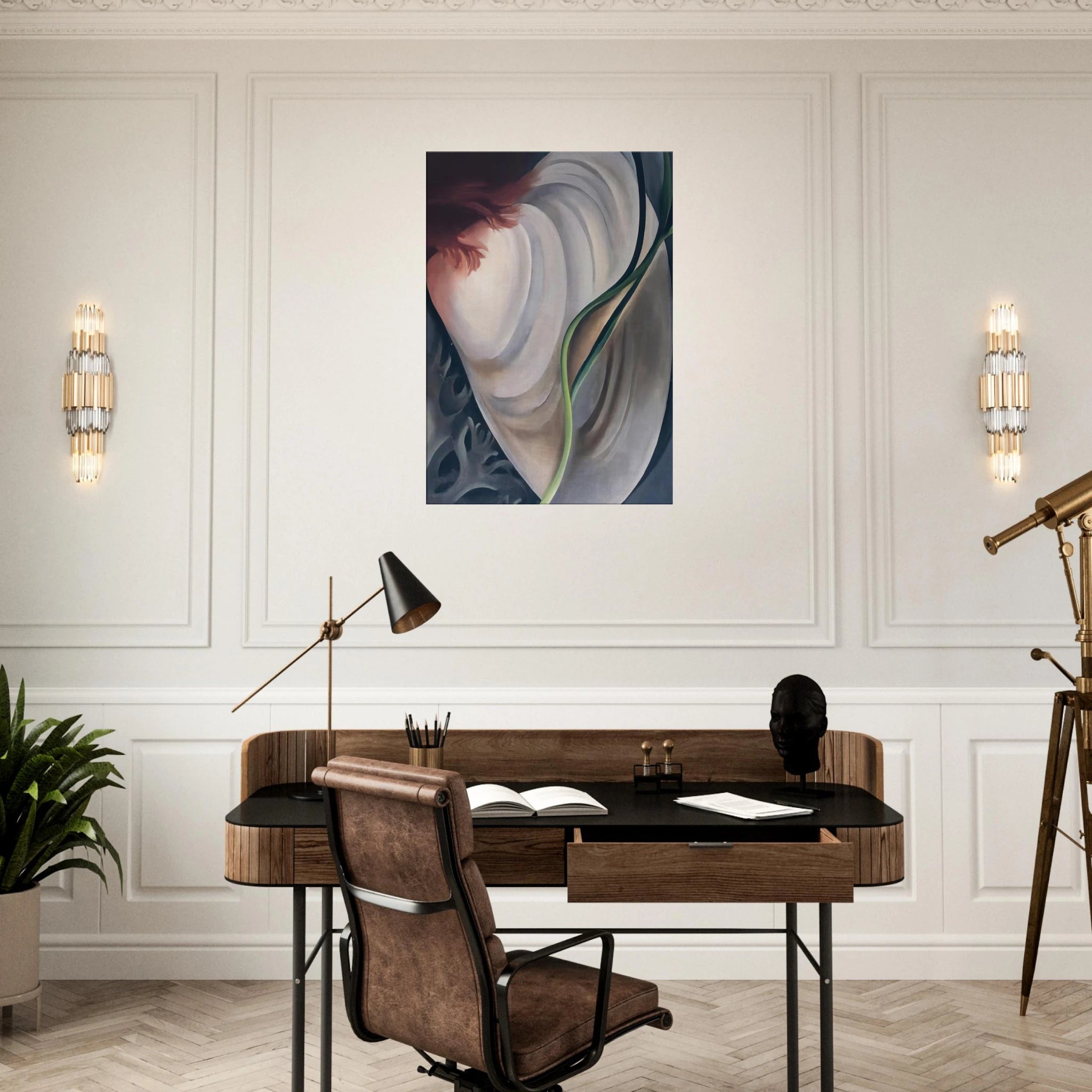 Shell No 2 Canvas | Georgia O'Keeffe Canvas | Georgia O Keeffe Prints