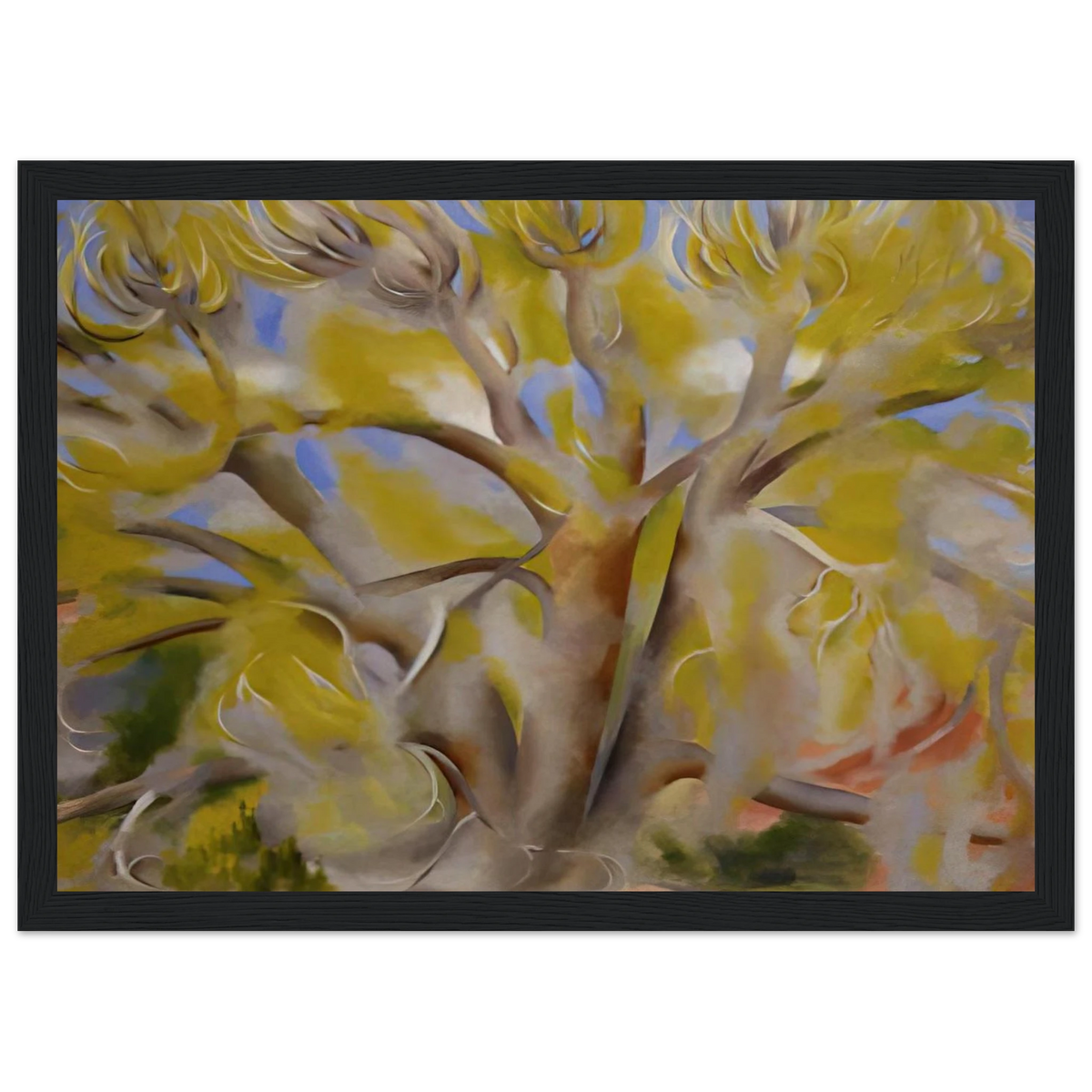 Spring Tree No. 1 Framed Poster | Georgia O'Keeffe Framed Prints Wall Art | Georgia O Keeffe Prints