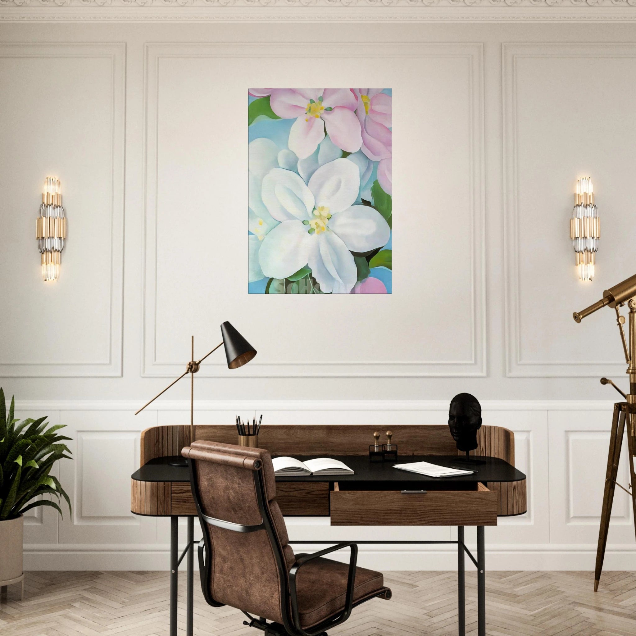 Apple Blossoms Canvas | Georgia O'Keeffe Canvas | Georgia O Keeffe Prints