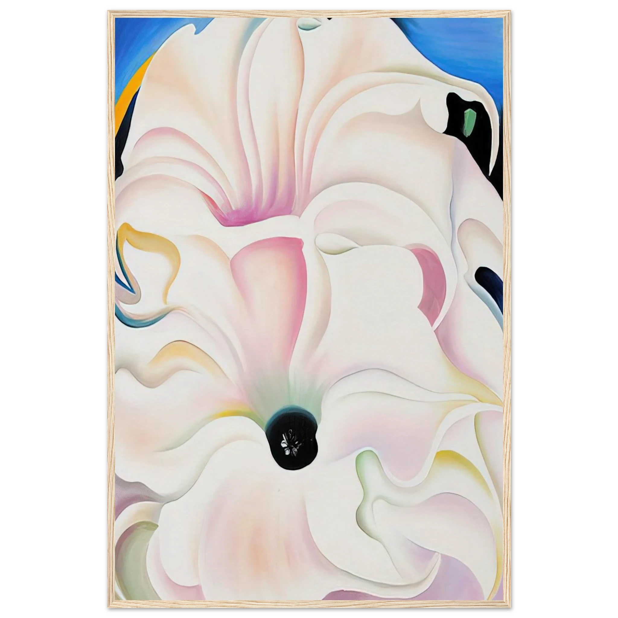 Bella Donna Framed Poster | Georgia O'Keeffe Framed Prints Wall Art | Georgia O Keeffe Prints
