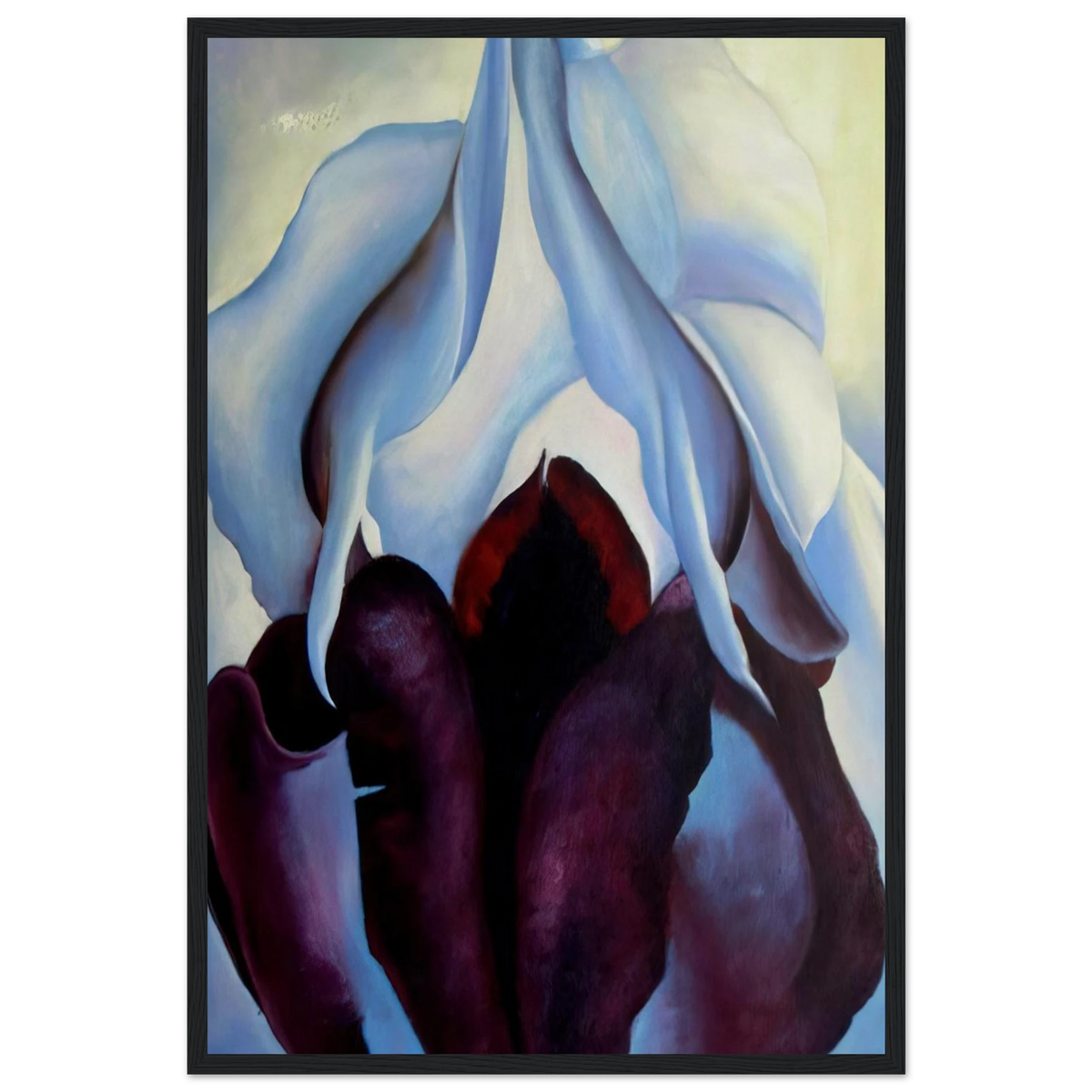 Flower of Life Framed Poster | Georgia O'Keeffe Framed Prints Wall Art | Georgia O Keeffe Prints
