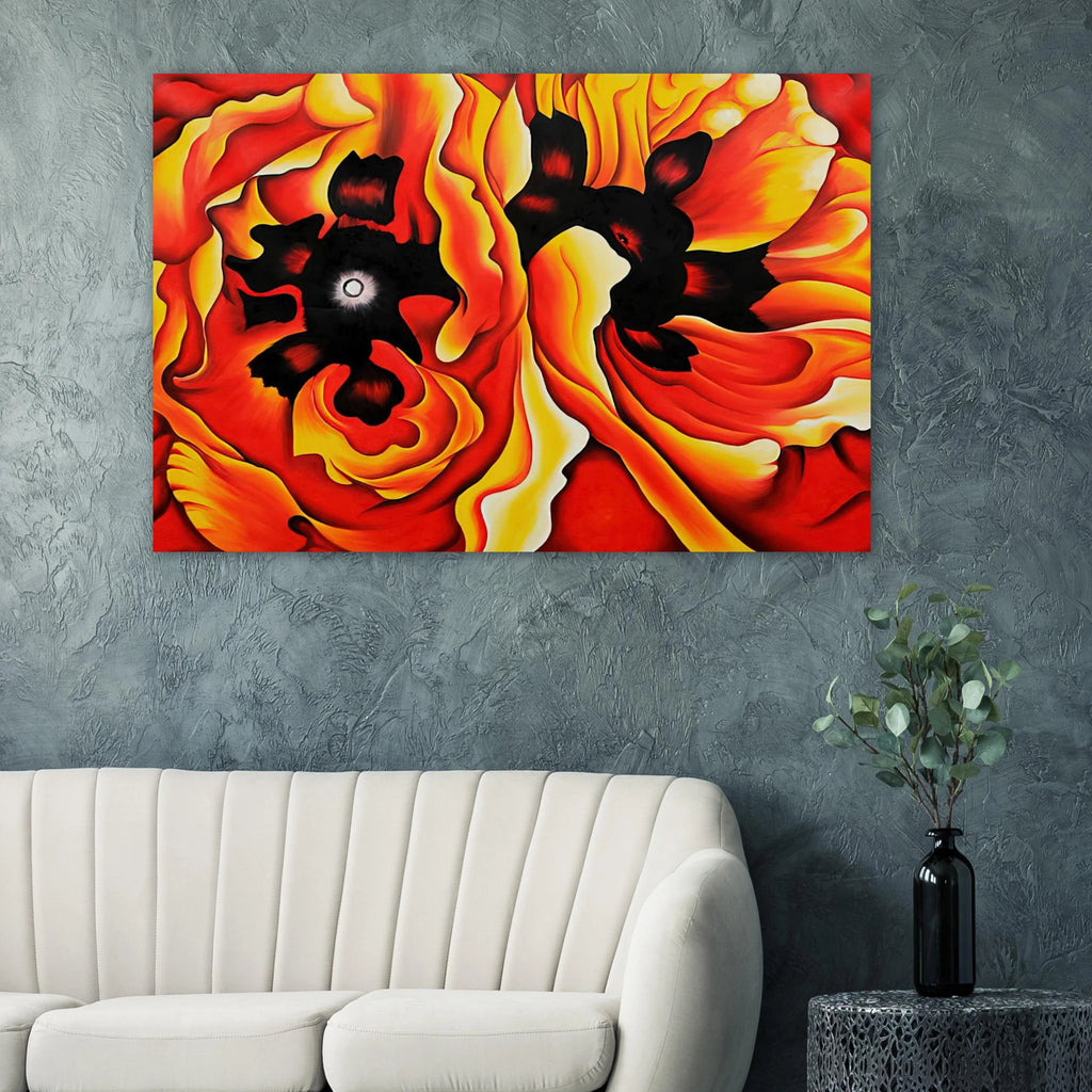 Oriental Poppies II Poster | Georgia O'Keeffe Poster | Georgia O Keeffe Prints