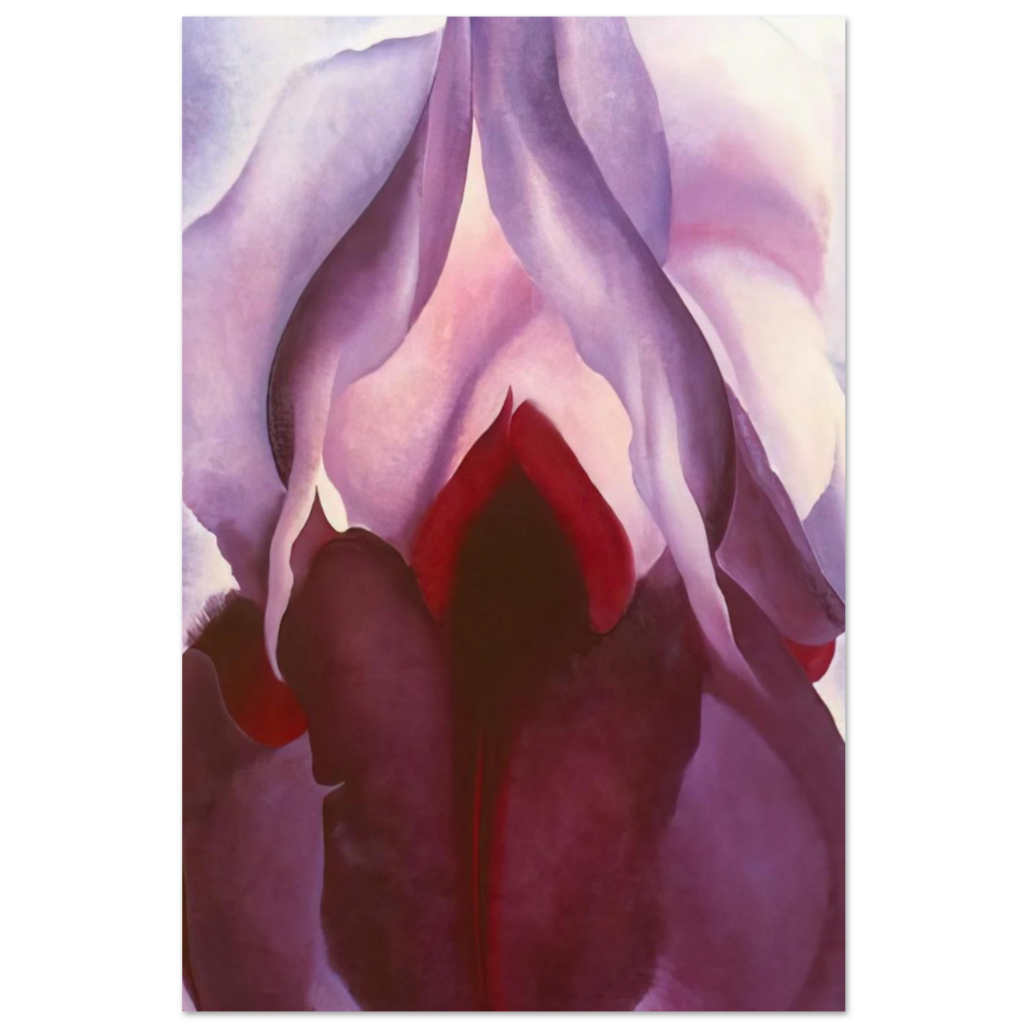 Flower of Life II Poster | Georgia O'Keeffe Poster | Georgia O Keeffe Prints