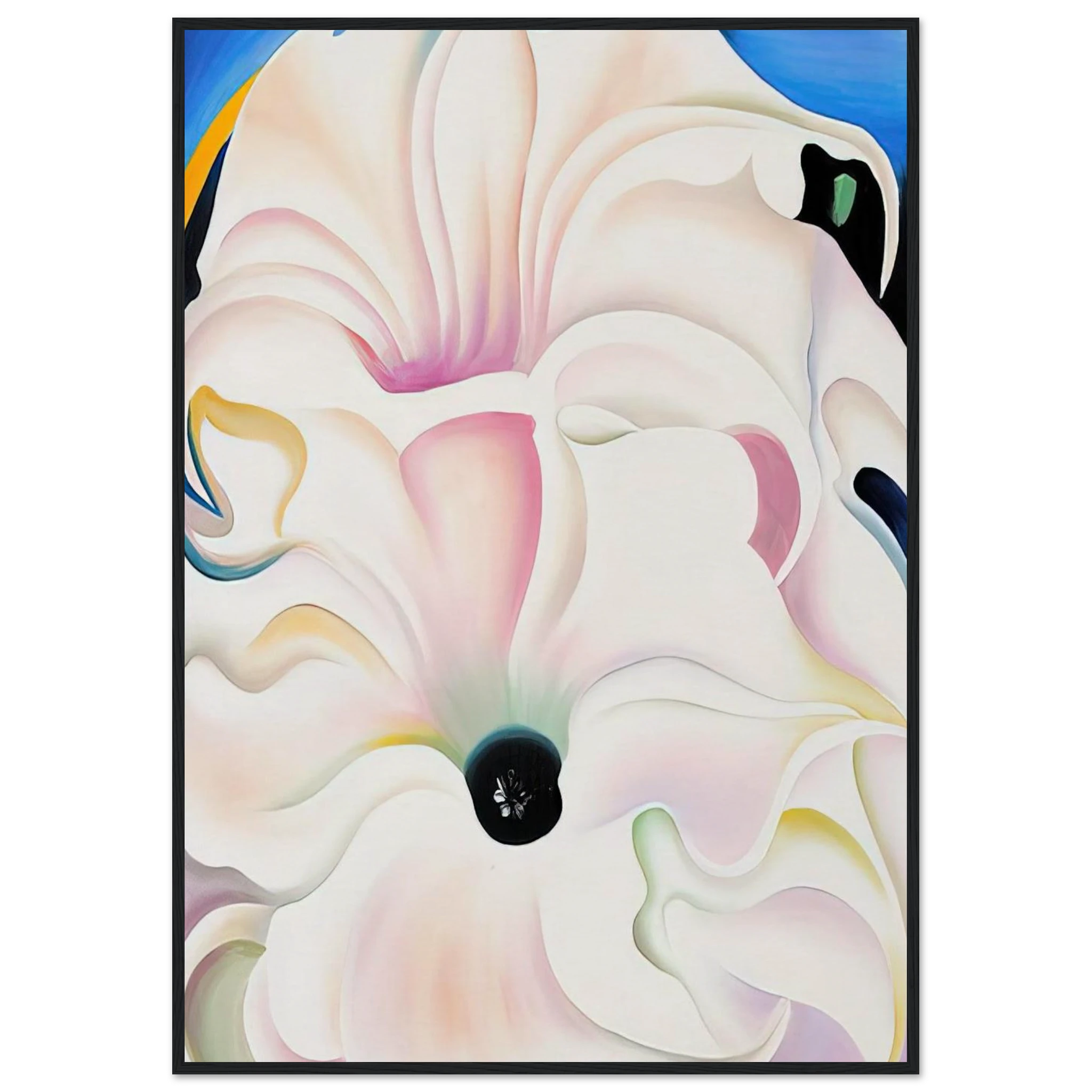 Bella Donna Framed Poster | Georgia O'Keeffe Framed Prints Wall Art | Georgia O Keeffe Prints