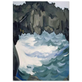 Black Lava Bridge, Hana Coast-No. I Poster | Georgia O'Keeffe Poster | Georgia O Keeffe Prints