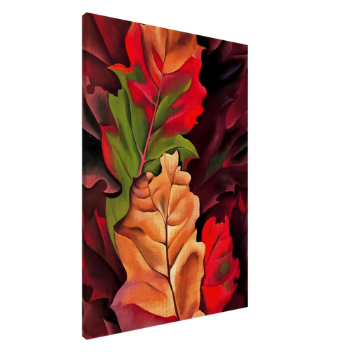 Autumn Leaves - Lake George, N.Y. Canvas | Georgia O'Keeffe Canvas | Georgia O Keeffe Prints