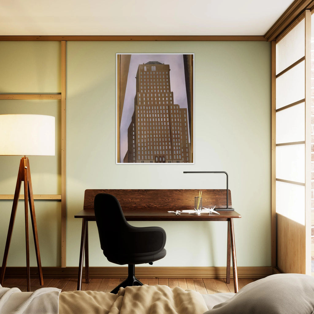 Shelton Hotel New York No. 1 Framed Poster | Georgia O'Keeffe Framed Prints Wall Art | Georgia O Keeffe Prints