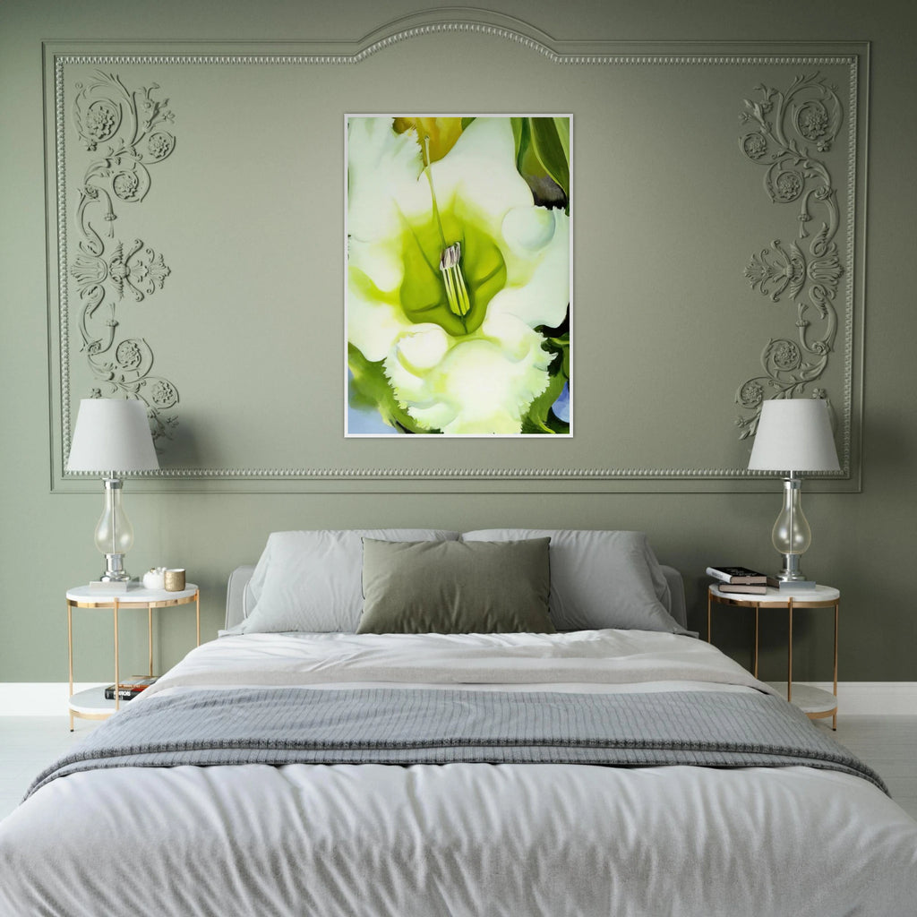 Cup Of Silver Ginger Framed Poster | Georgia O'Keeffe Framed Prints Wall Art | Georgia O Keeffe Prints