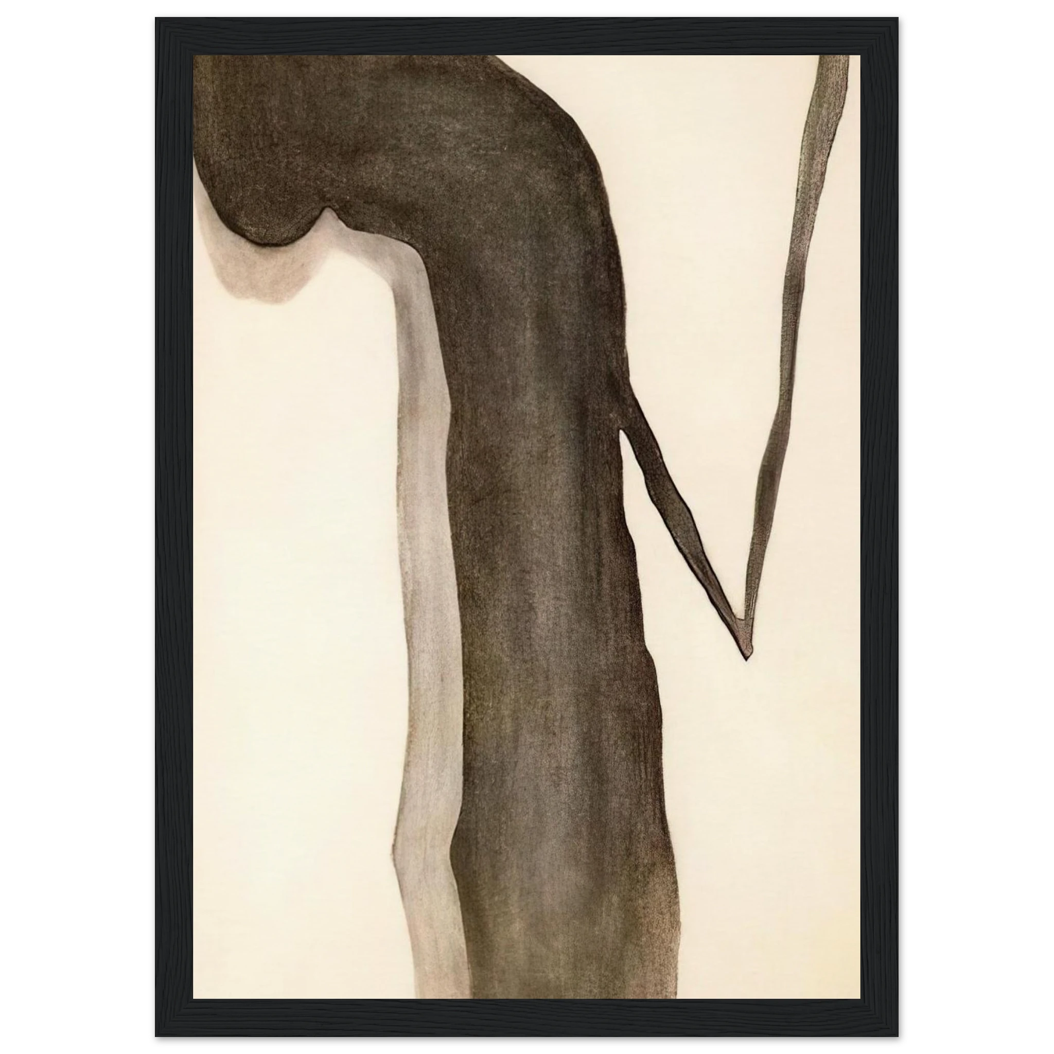 Drawing V Framed Poster | Georgia O'Keeffe Framed Prints Wall Art | Georgia O Keeffe Prints