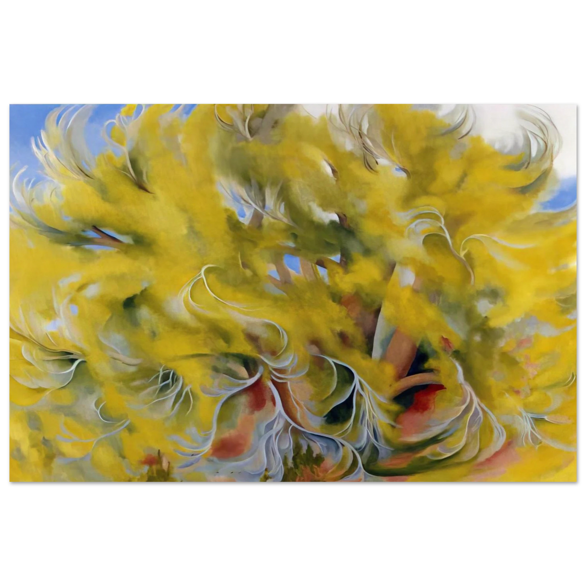 Cottonwood Tree in Spring Poster | Georgia O'Keeffe Poster | Georgia O Keeffe Prints