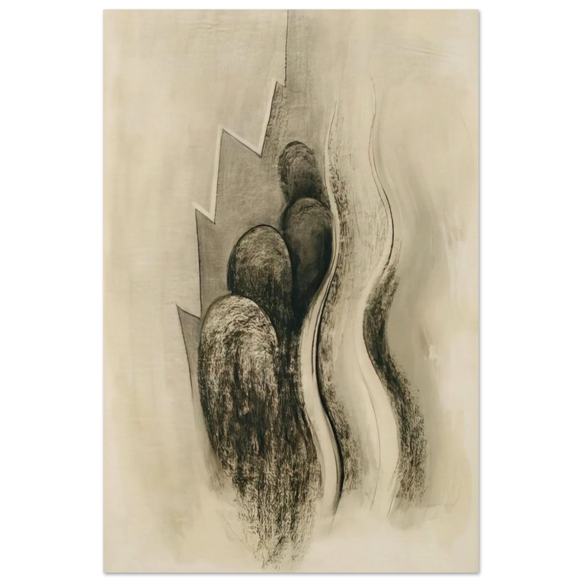 Drawing XIII Poster | Georgia O'Keeffe Poster | Georgia O Keeffe Prints