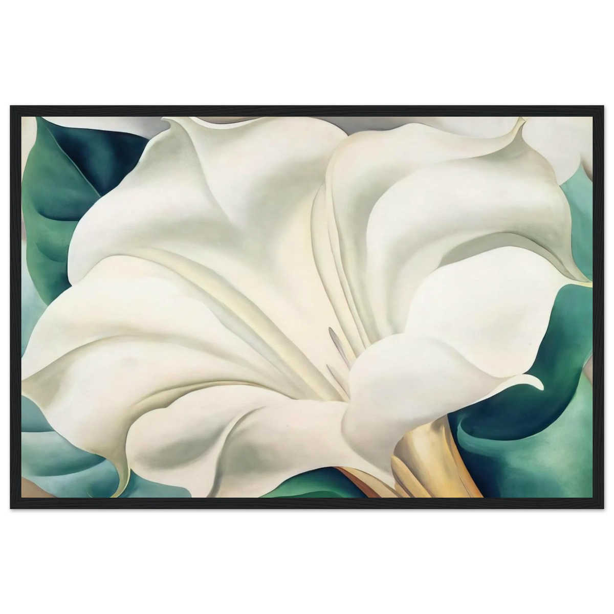 Jimson Weed 2 Framed Poster | Georgia O'Keeffe Framed Prints Wall Art | Georgia O Keeffe Prints