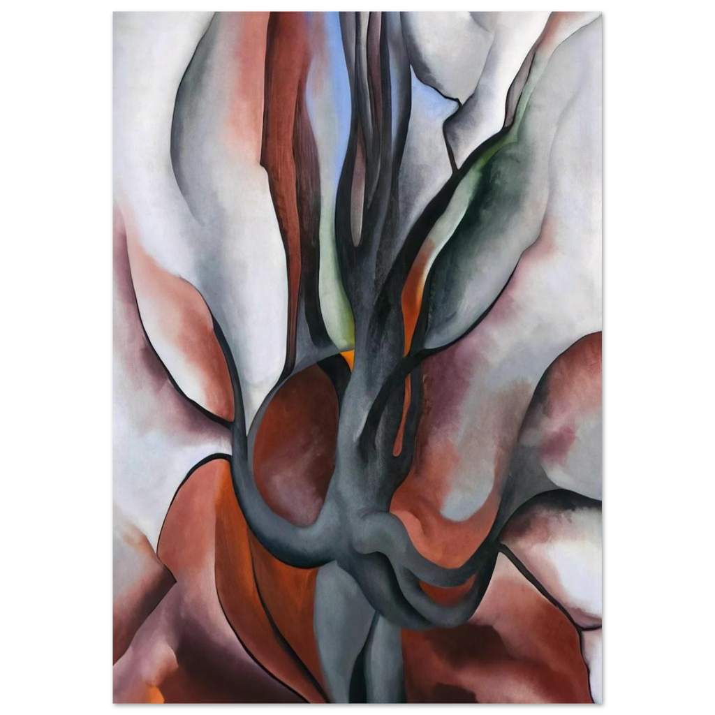 Autumn Trees - The Maple Poster | Georgia O'Keeffe Poster | Georgia O Keeffe Prints