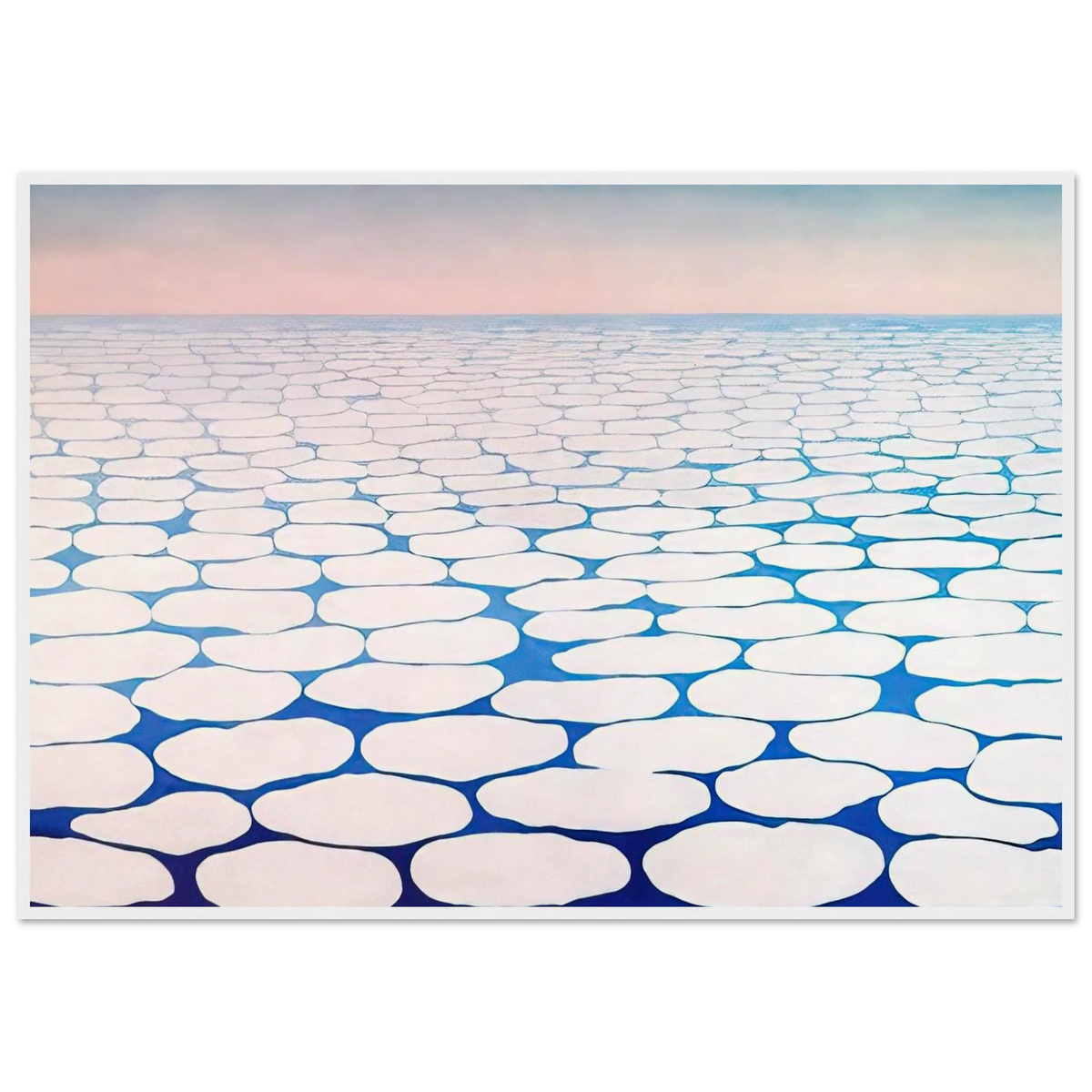 Sky above clouds III Framed Poster | Georgia O'Keeffe Framed Prints Wall Art | Georgia O Keeffe Prints