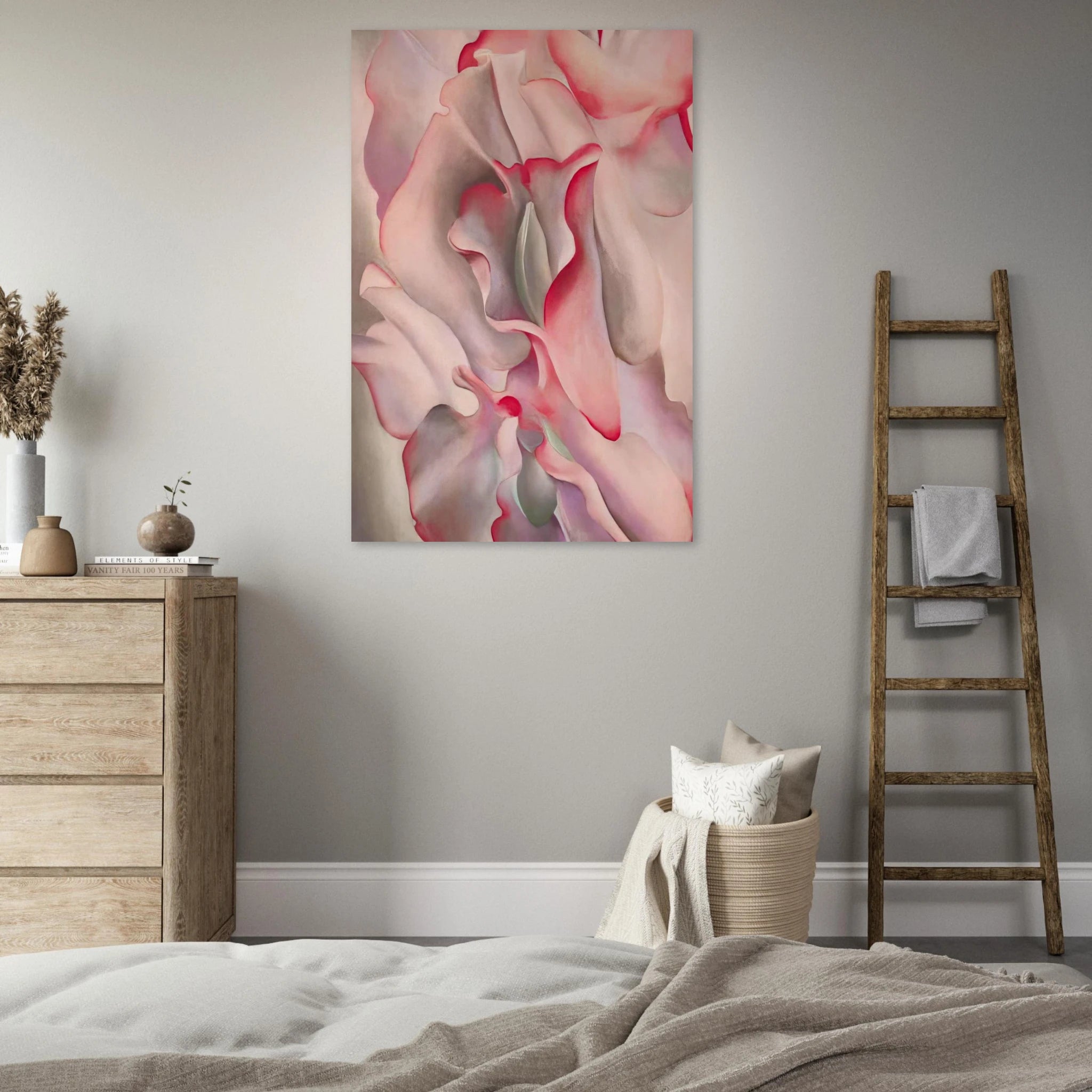 Pink Sweet Peas 2 Poster | Georgia O'Keeffe Poster | Georgia O Keeffe Prints