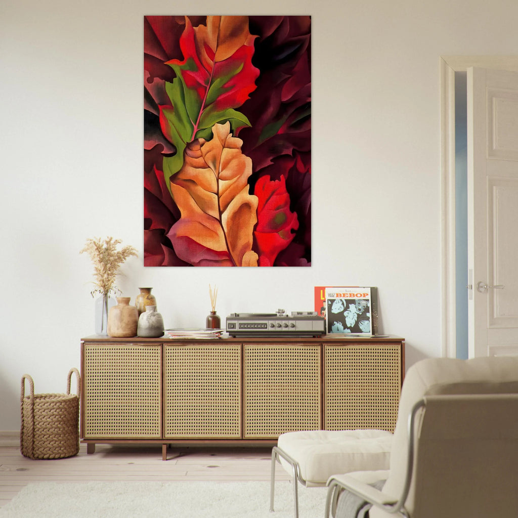 Autumn Leaves - Lake George, N.Y. Poster | Georgia O'Keeffe Poster | Georgia O Keeffe Prints