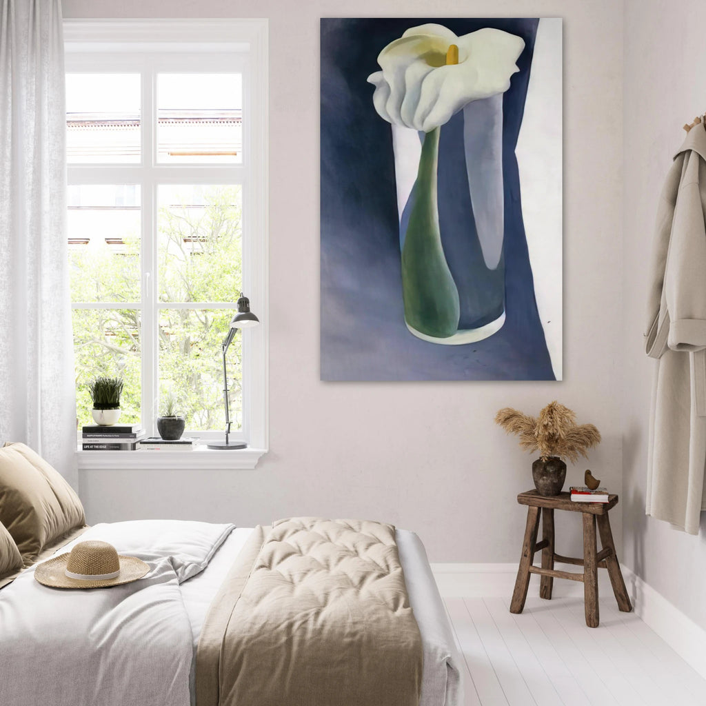 Calla Lily in Tall Glass Poster | Georgia O'Keeffe Poster | Georgia O Keeffe Prints