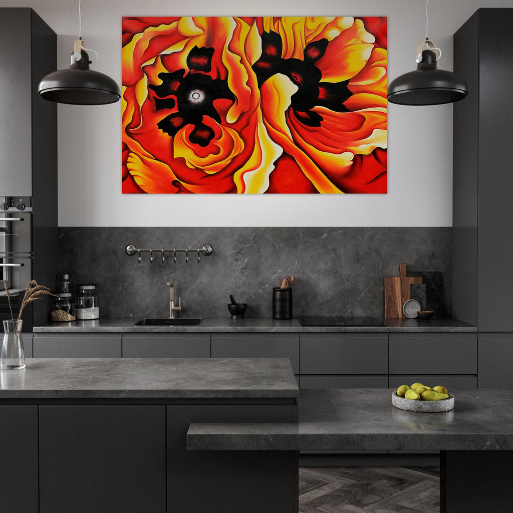 Oriental Poppies II Poster | Georgia O'Keeffe Poster | Georgia O Keeffe Prints