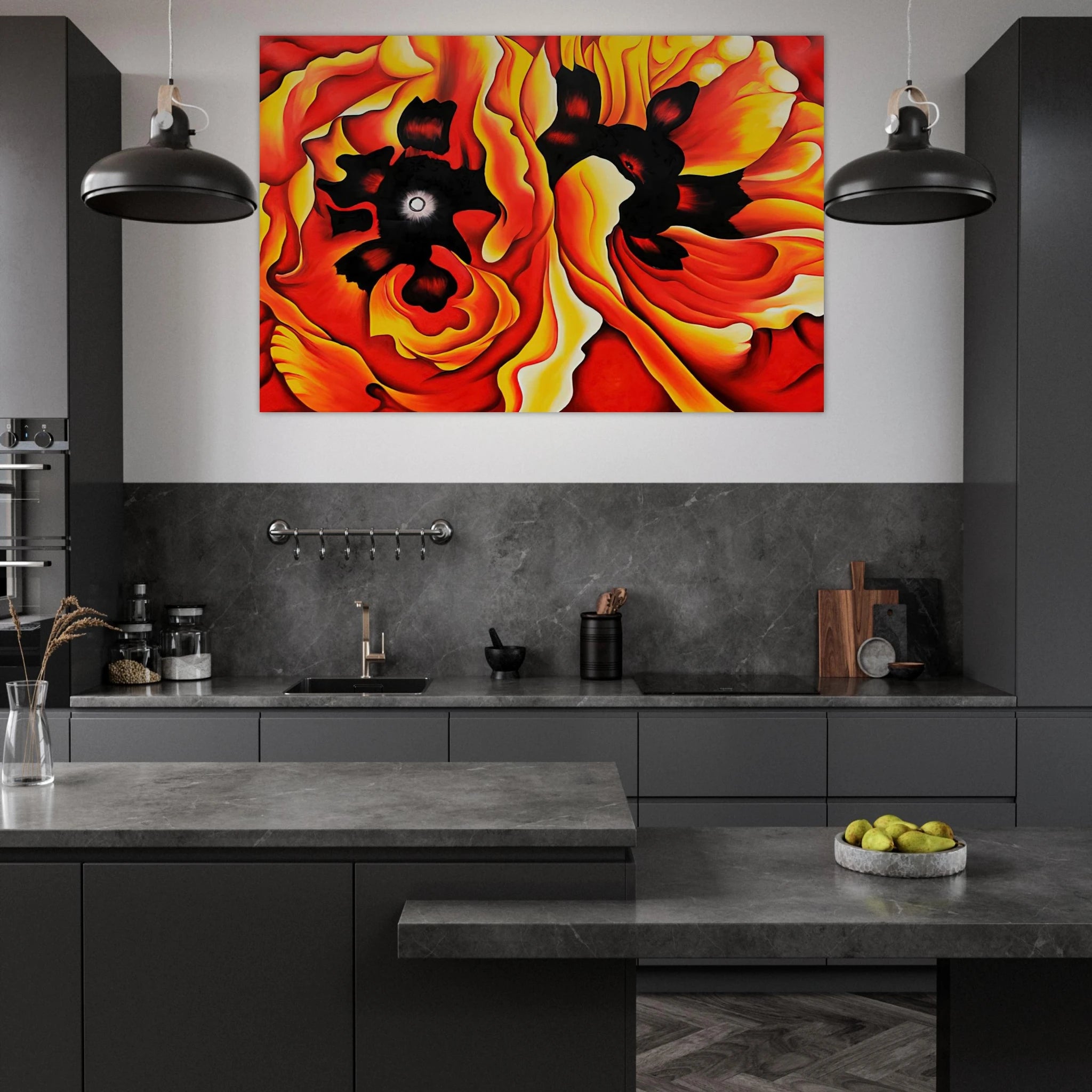 Oriental Poppies II Poster | Georgia O'Keeffe Poster | Georgia O Keeffe Prints
