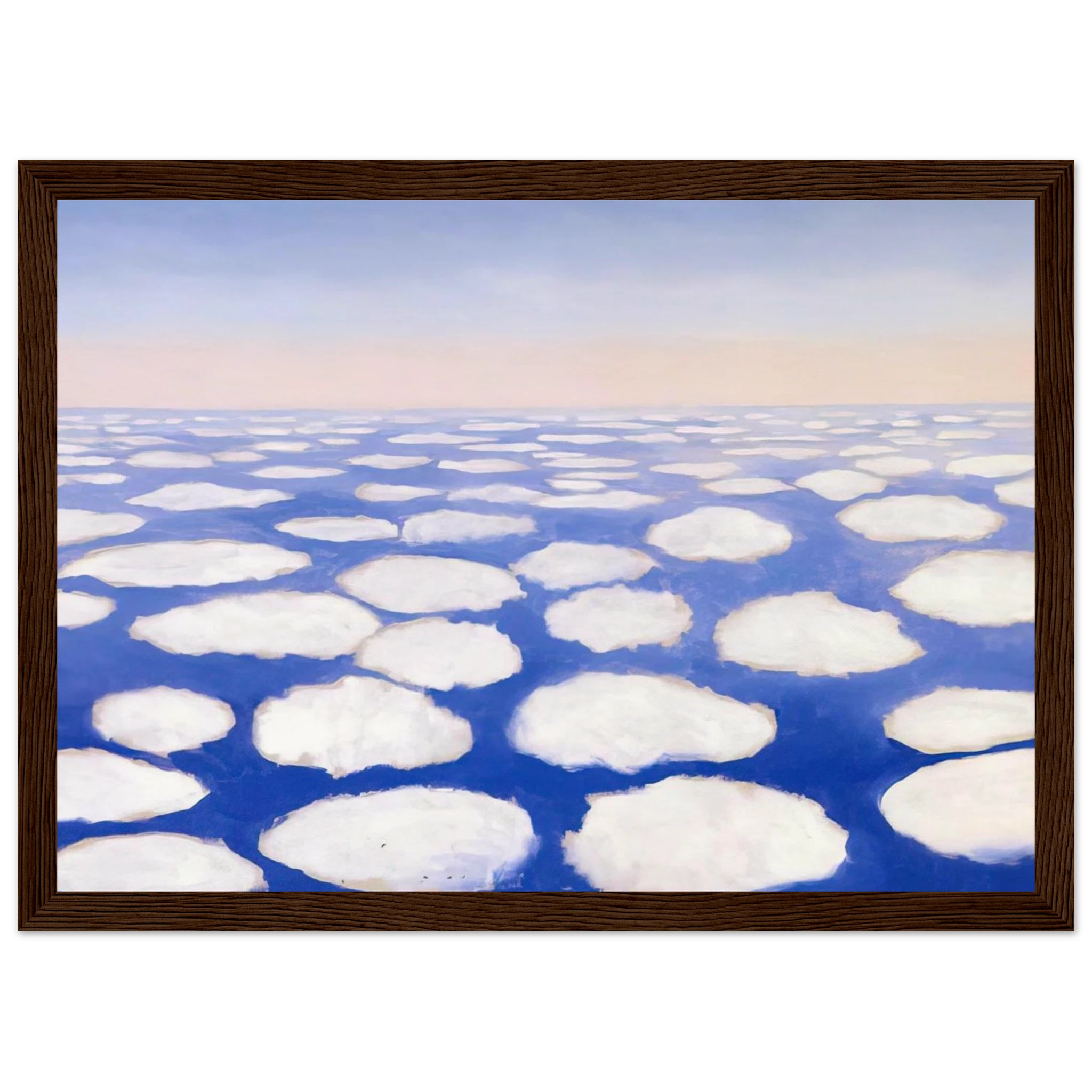 Above the Clouds I Framed Poster | Georgia O'Keeffe Framed Prints Wall Art | Georgia O Keeffe Prints