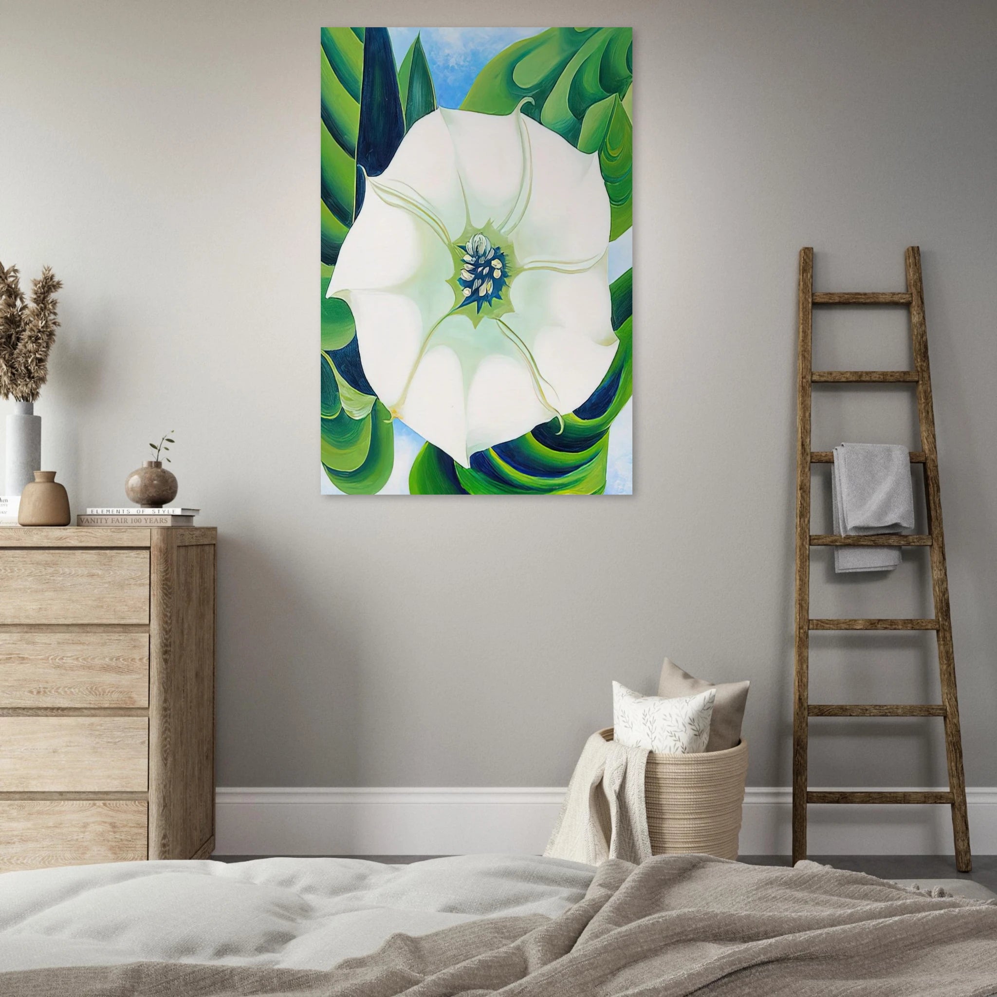Jimson Weed Poster | Georgia O'Keeffe Poster | Georgia O Keeffe Prints