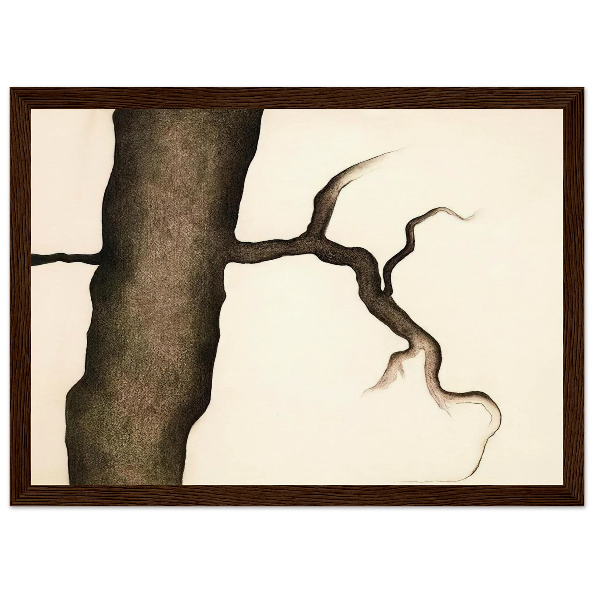 Drawing III Framed Poster | Georgia O'Keeffe Framed Prints Wall Art | Georgia O Keeffe Prints