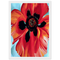 Red Poppy VI Framed Poster | Georgia O'Keeffe Framed Prints Wall Art | Georgia O Keeffe Prints