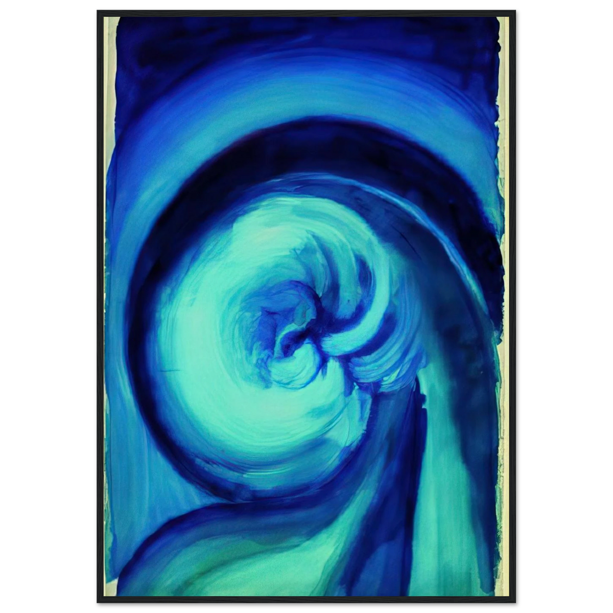 Blue I Framed Poster | Georgia O'Keeffe Framed Prints Wall Art | Georgia O Keeffe Prints