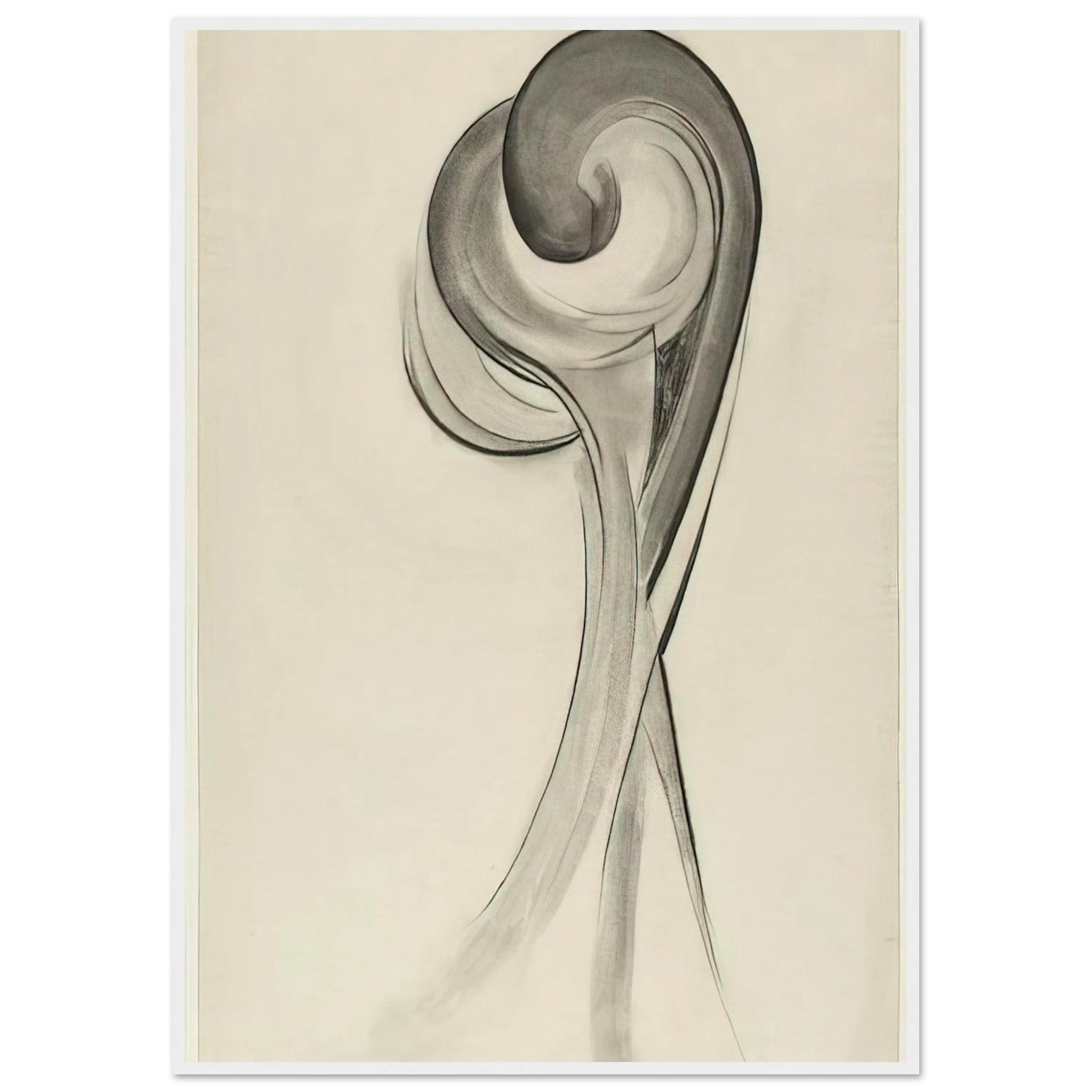 Drawing XII Framed Poster | Georgia O'Keeffe Framed Prints Wall Art | Georgia O Keeffe Prints