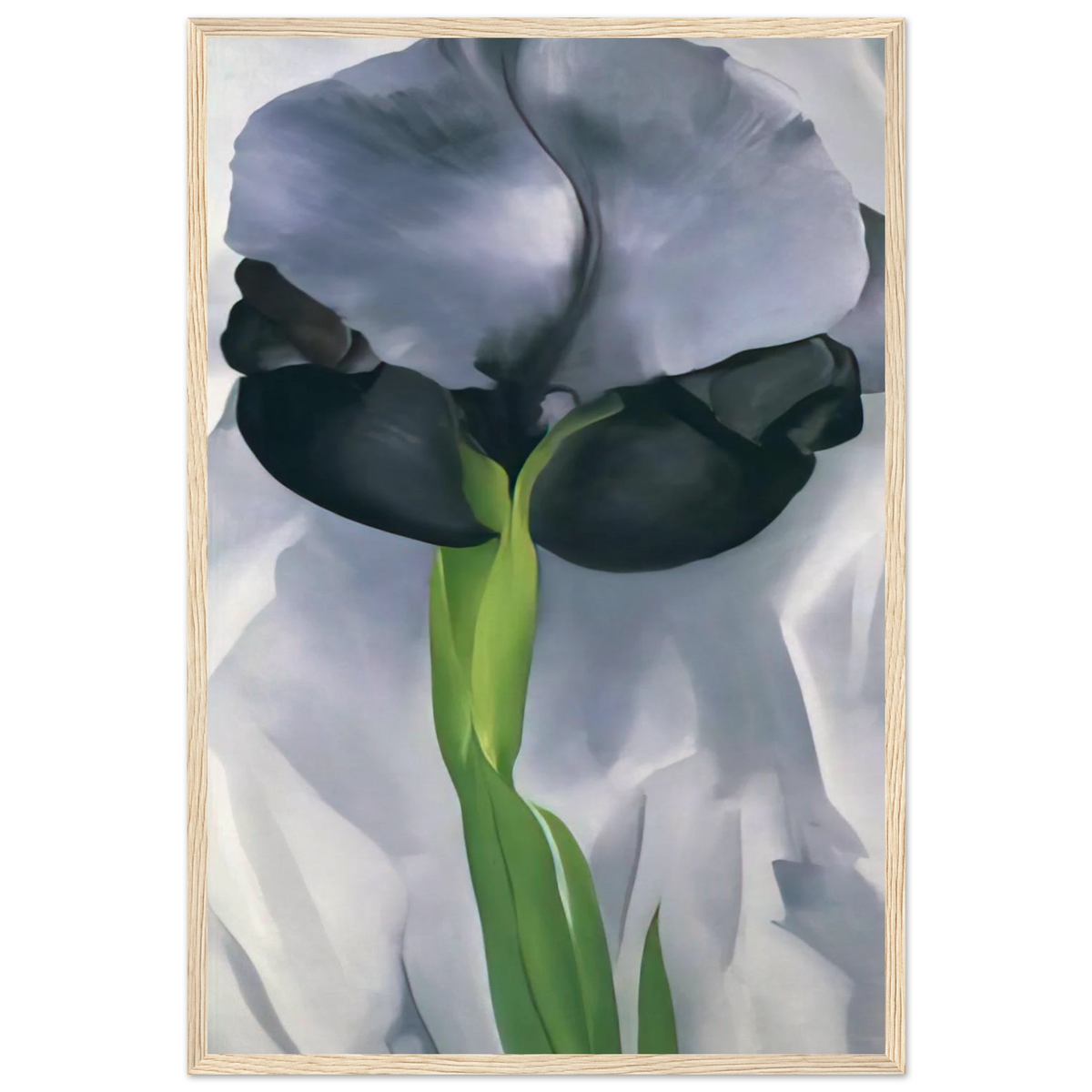 Iris 7 Framed Poster | Georgia O'Keeffe Framed Prints Wall Art | Georgia O Keeffe Prints