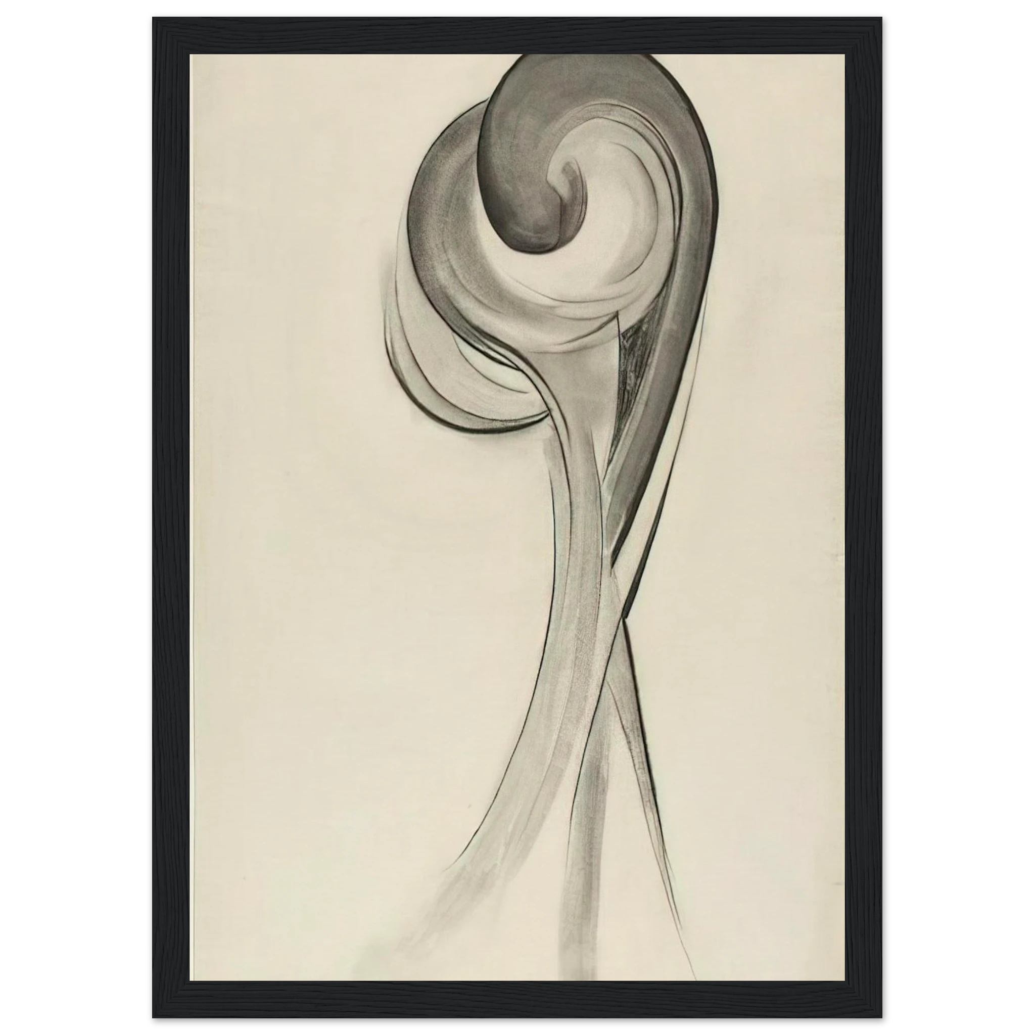 Drawing XII Framed Poster | Georgia O'Keeffe Framed Prints Wall Art | Georgia O Keeffe Prints