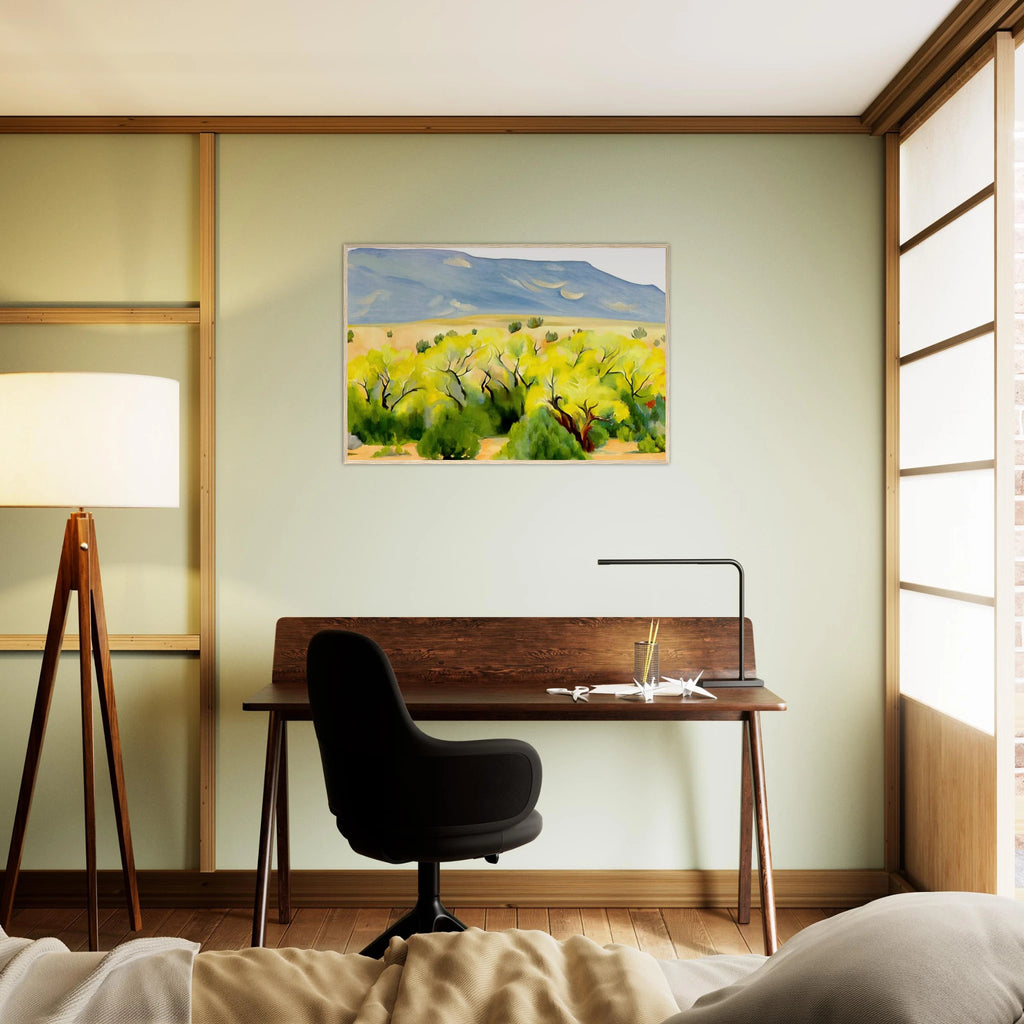 Cottonwood III Framed Poster | Georgia O'Keeffe Framed Prints Wall Art | Georgia O Keeffe Prints