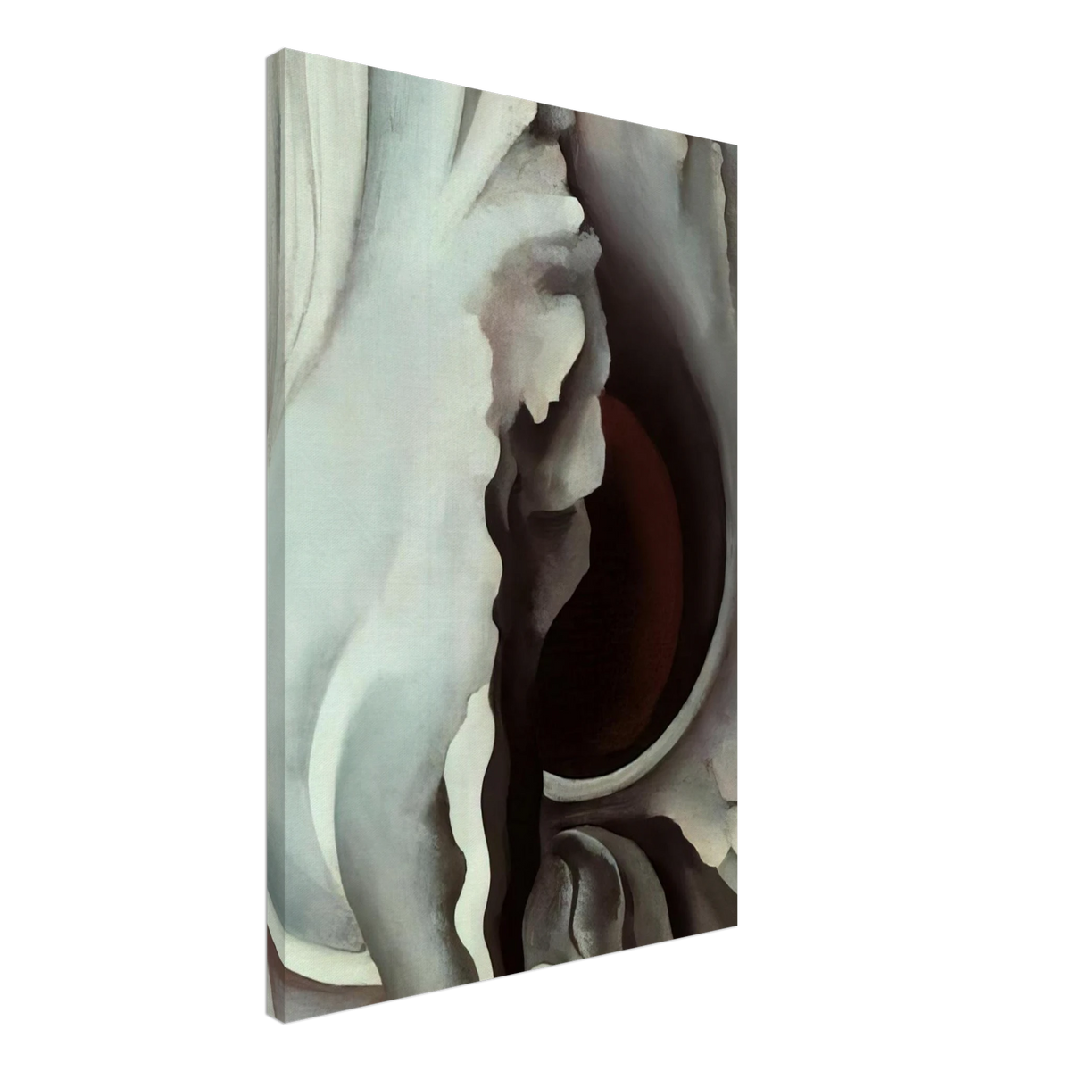 Black Iris Canvas | Georgia O'Keeffe Canvas | Georgia O Keeffe Prints
