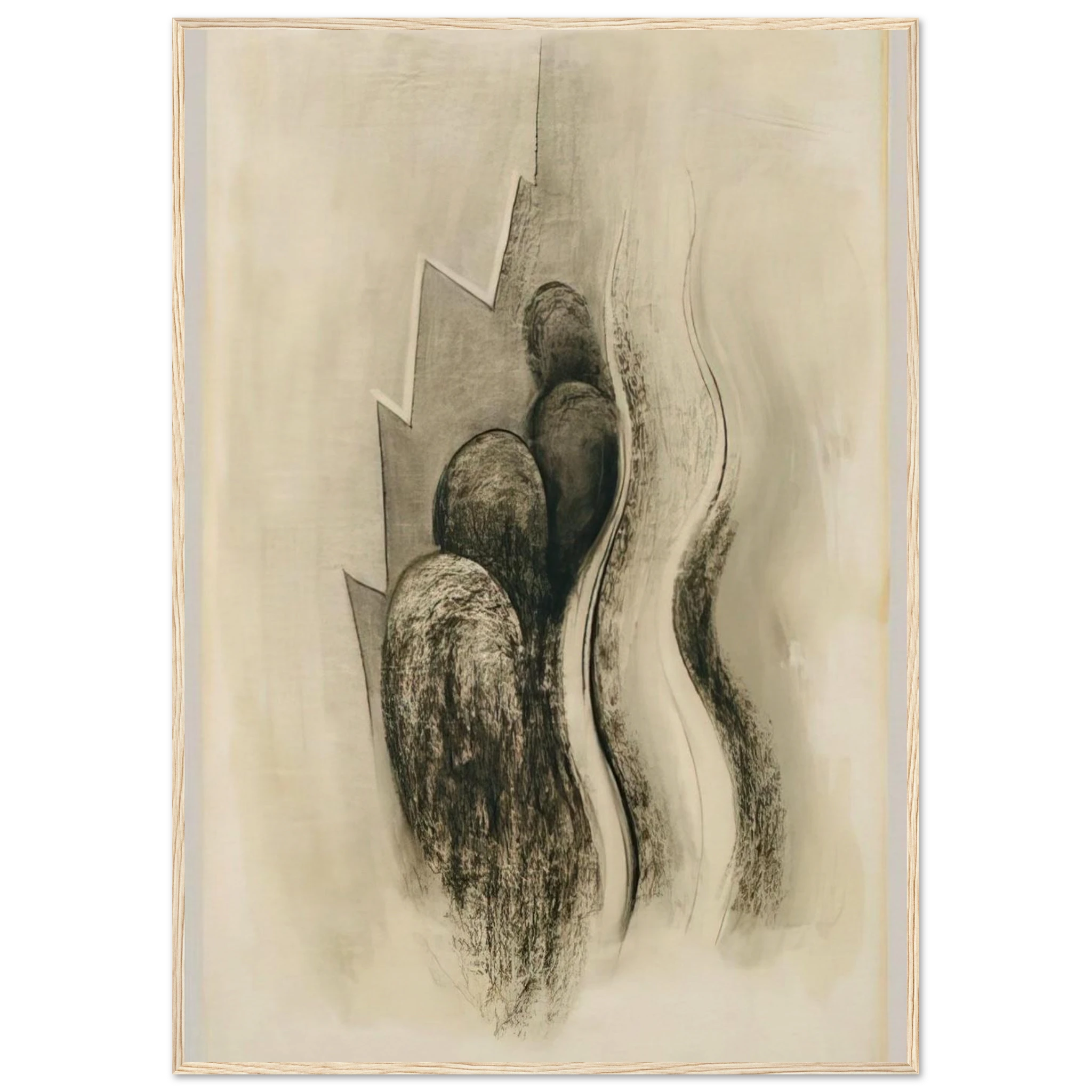 Drawing XIII Framed Poster | Georgia O'Keeffe Framed Prints Wall Art | Georgia O Keeffe Prints