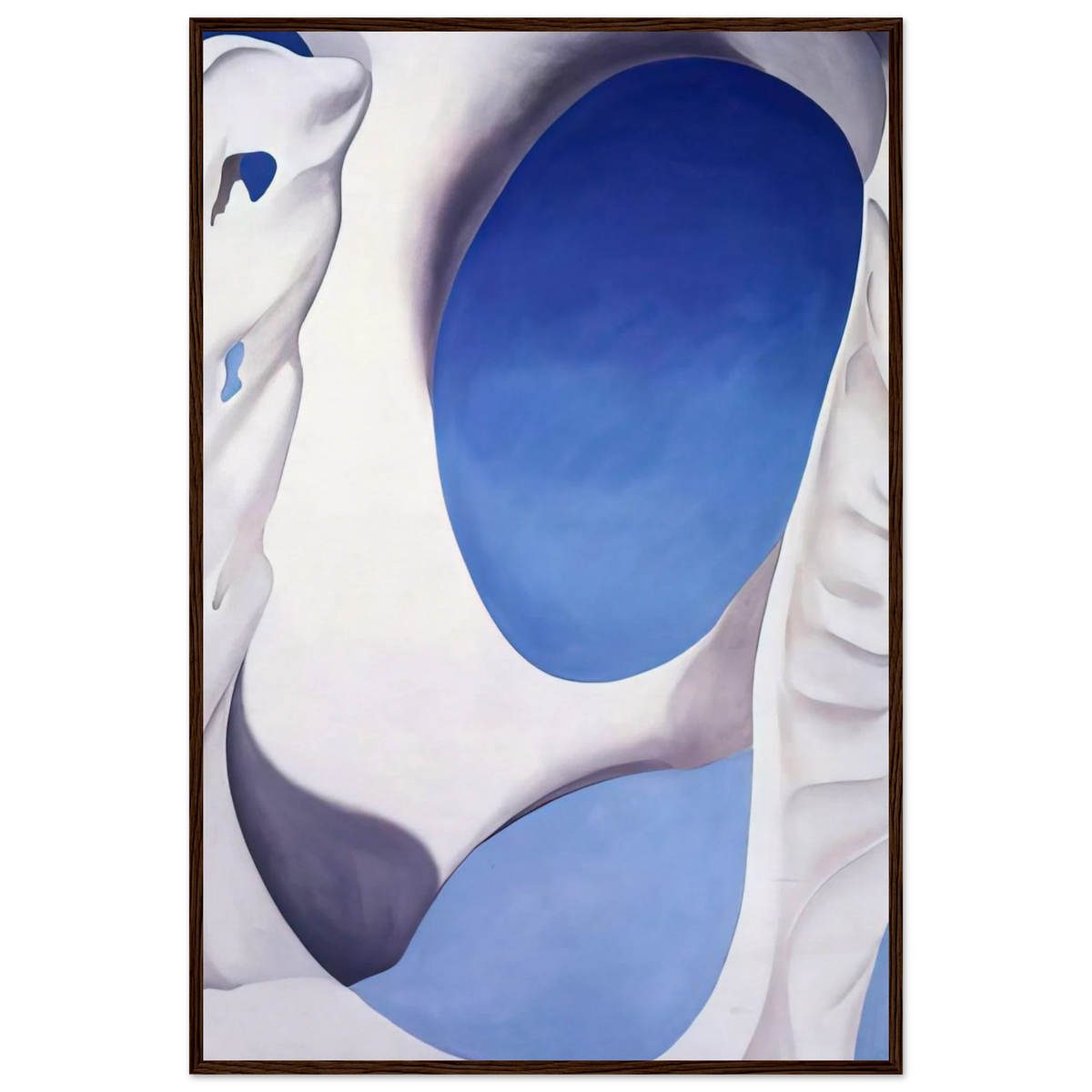 Pelvis II Framed Poster | Georgia O'Keeffe Framed Prints Wall Art | Georgia O Keeffe Prints