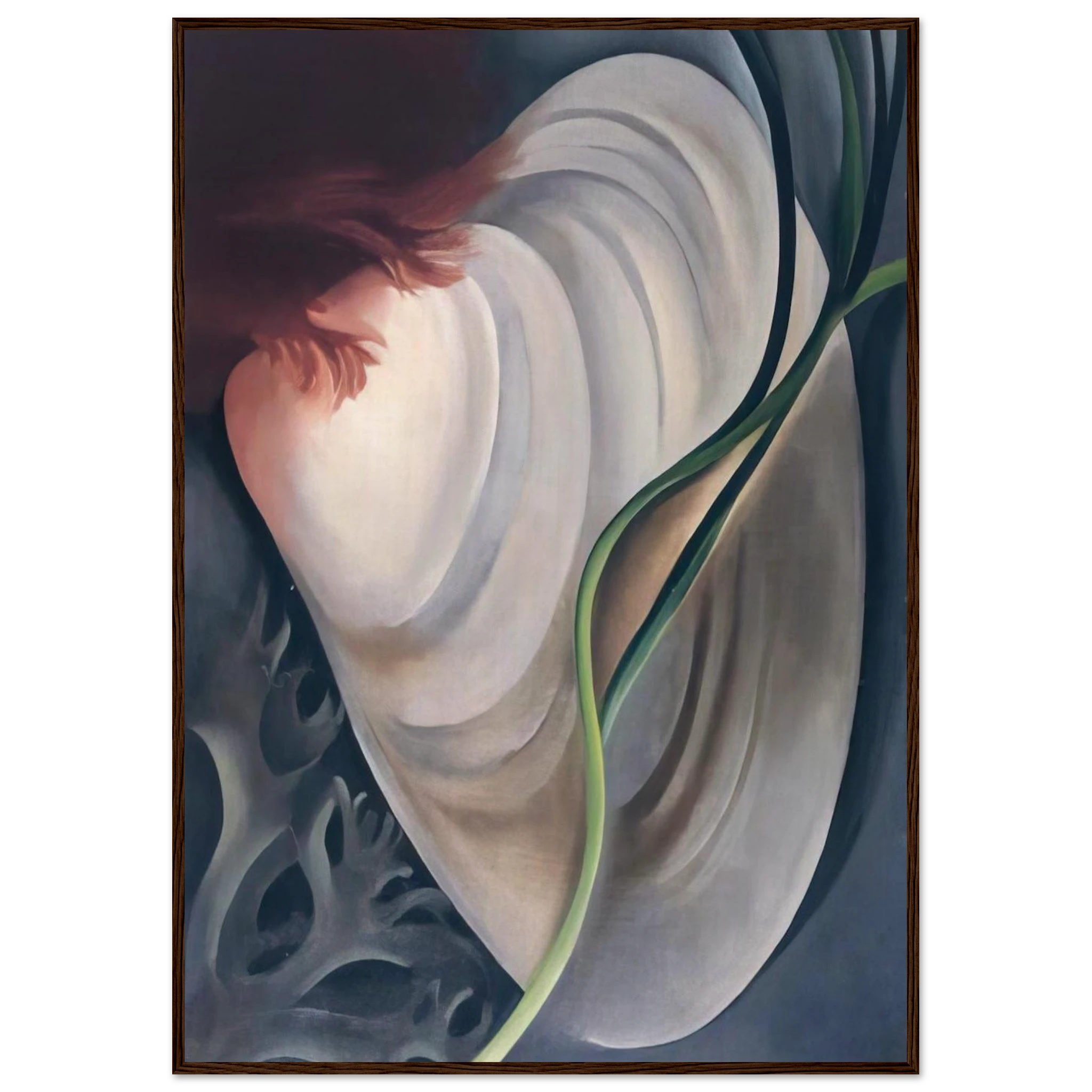 Shell No 2 Framed Poster | Georgia O'Keeffe Framed Prints Wall Art | Georgia O Keeffe Prints