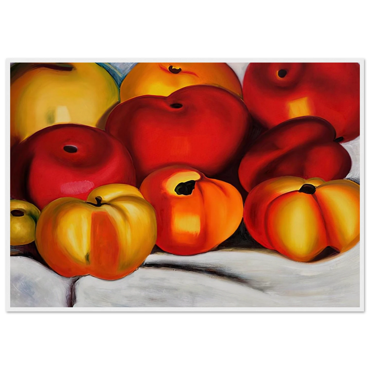 Apple Family II Framed Poster | Georgia O'Keeffe Framed Prints Wall Art | Georgia O Keeffe Prints