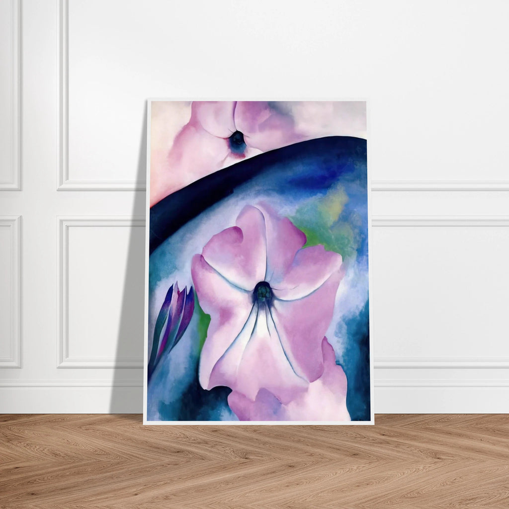 Petunia II Framed Poster | Georgia O'Keeffe Framed Prints Wall Art | Georgia O Keeffe Prints