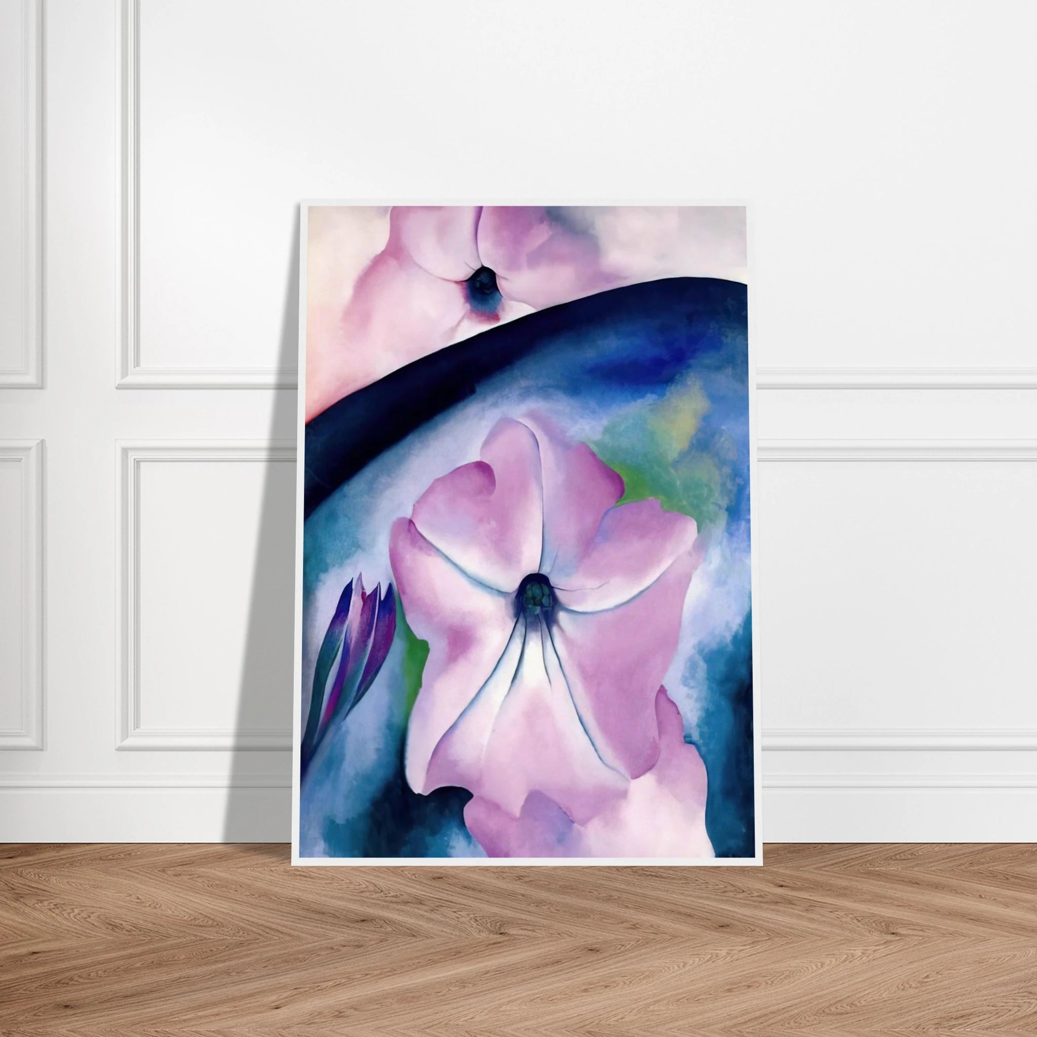 Petunia II Framed Poster | Georgia O'Keeffe Framed Prints Wall Art | Georgia O Keeffe Prints