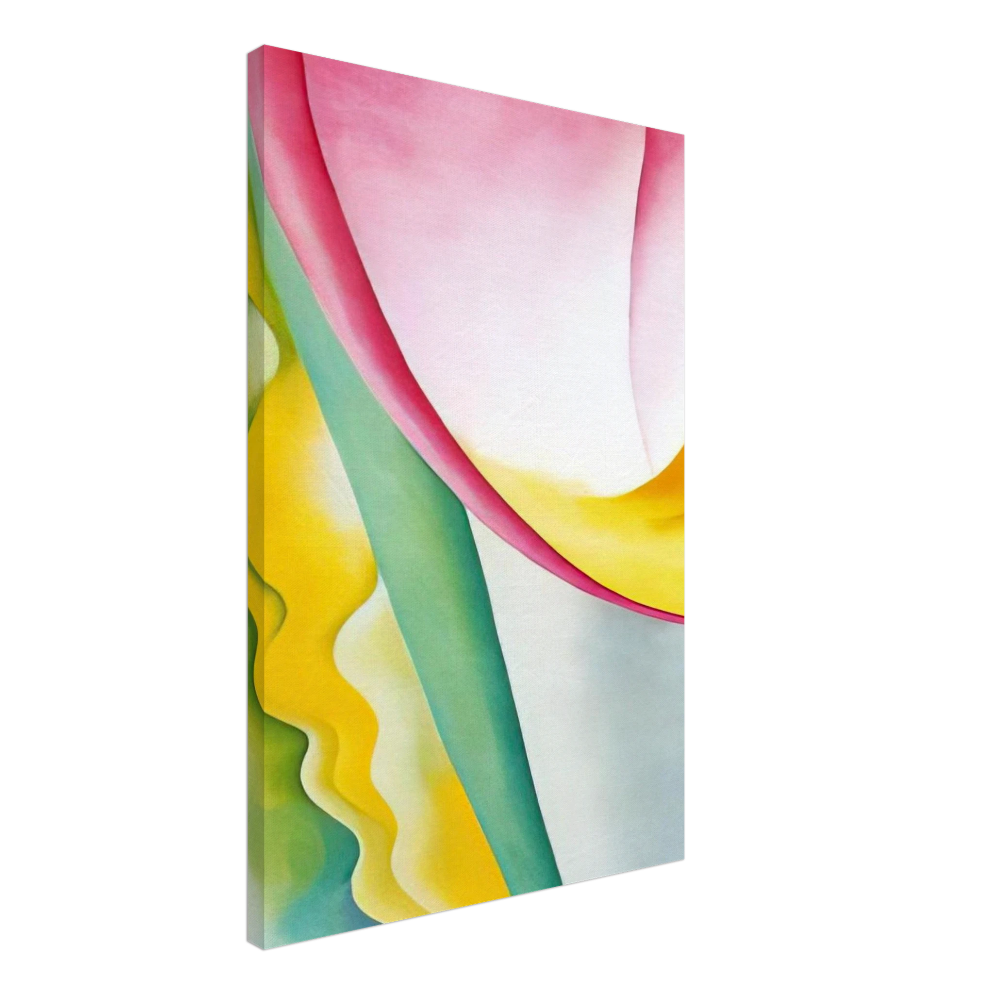 Abstraction No. 77  Tulip  Canvas | Georgia O'Keeffe Canvas | Georgia O Keeffe Prints