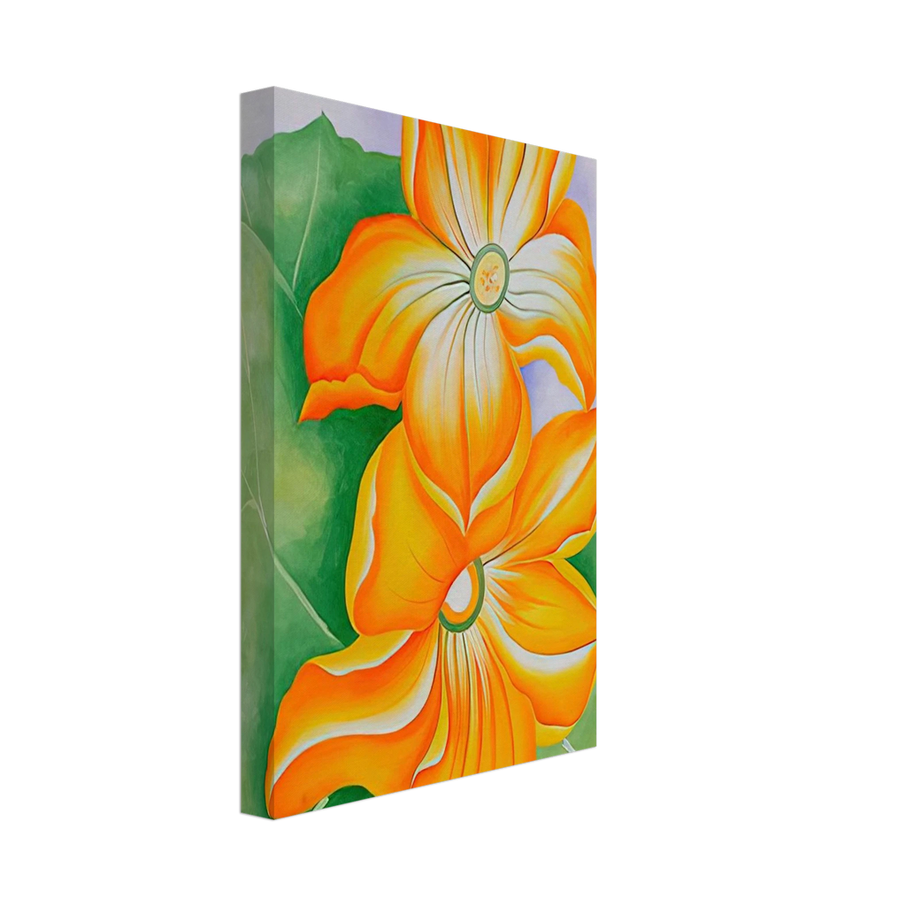Squash Blossoms Canvas | Georgia O'Keeffe Canvas | Georgia O Keeffe Prints