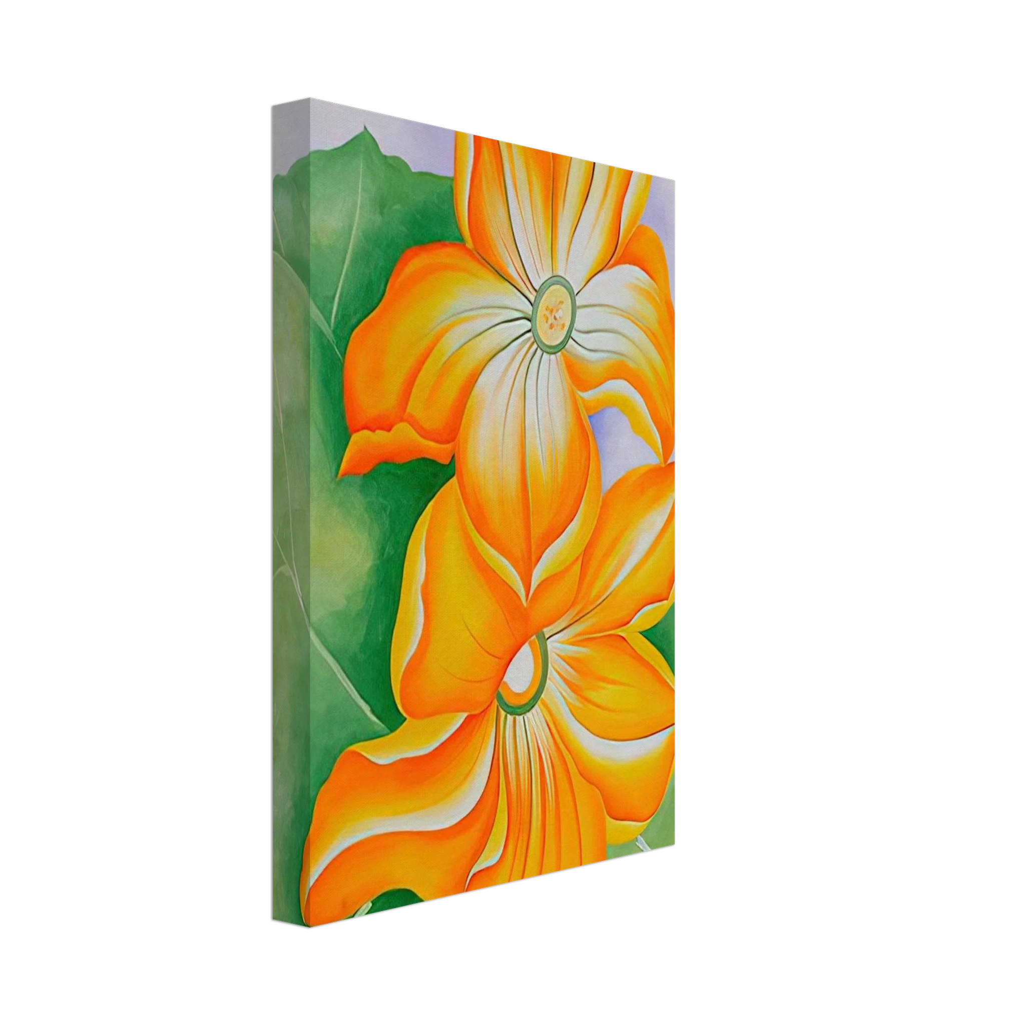 Squash Blossoms Canvas | Georgia O'Keeffe Canvas | Georgia O Keeffe Prints