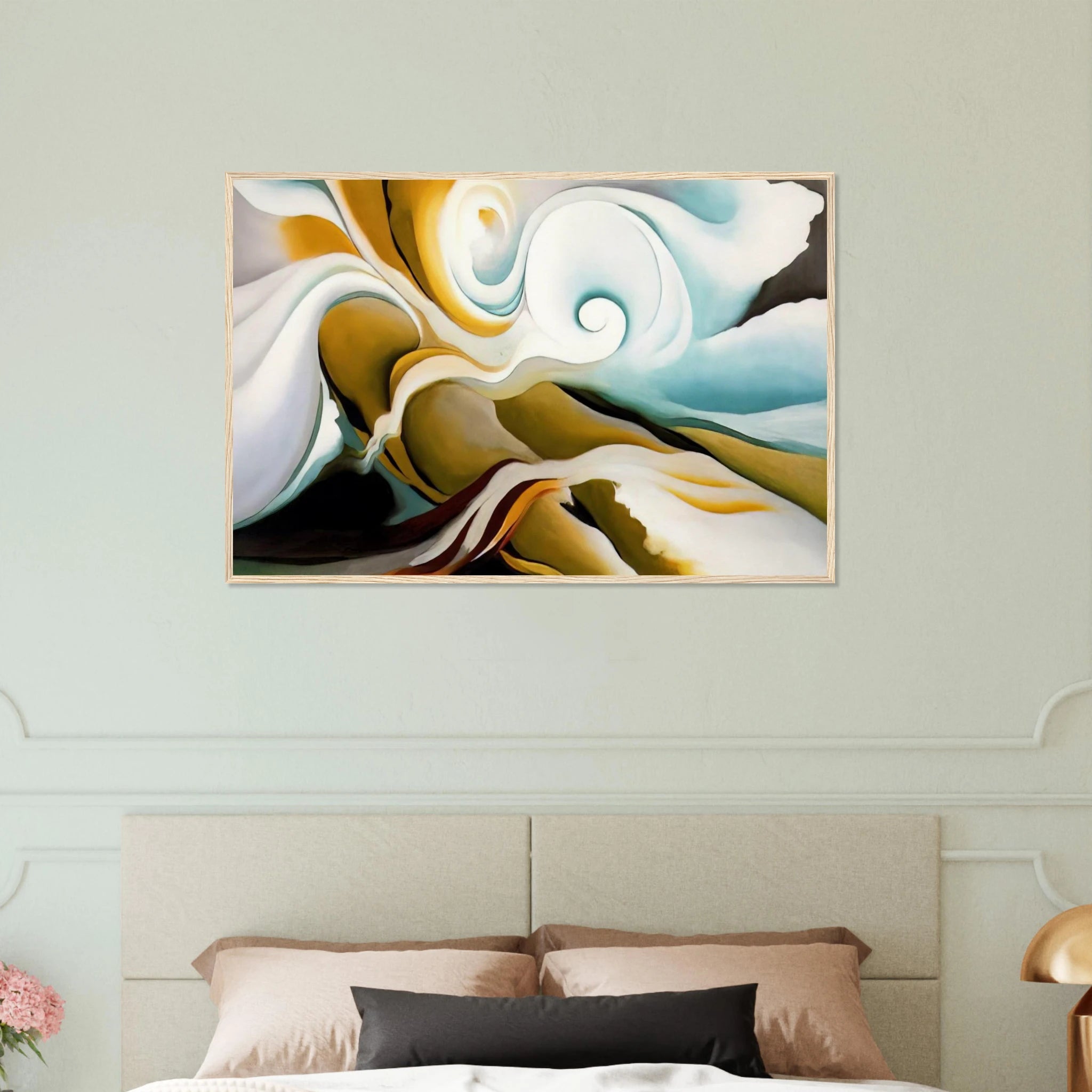 Nature Forms Gasp Framed Poster | Georgia O'Keeffe Framed Prints Wall Art | Georgia O Keeffe Prints